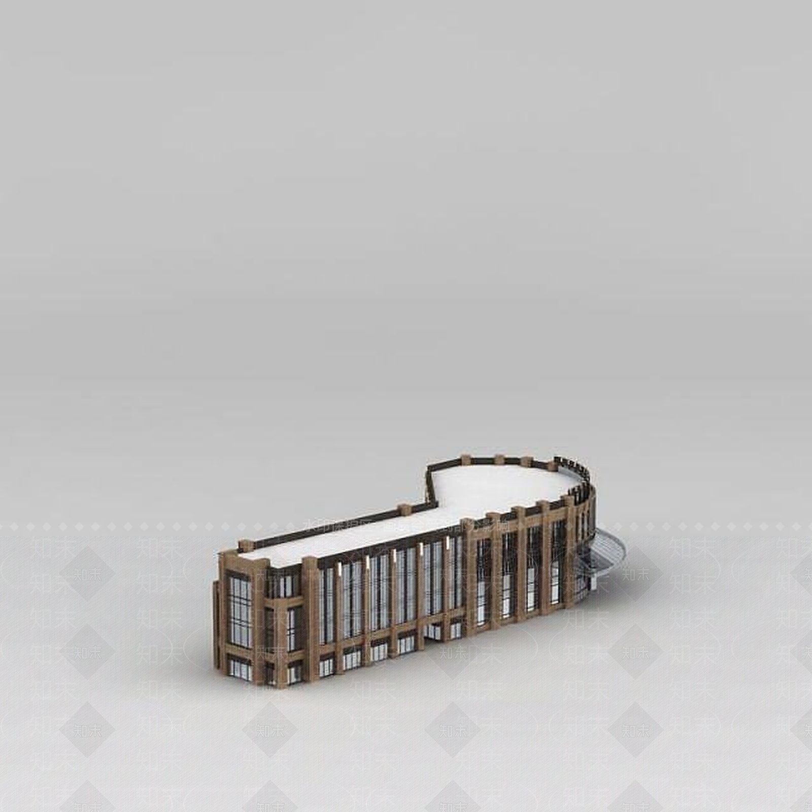 现代假日酒店3D模型下载【ID:1188680224】