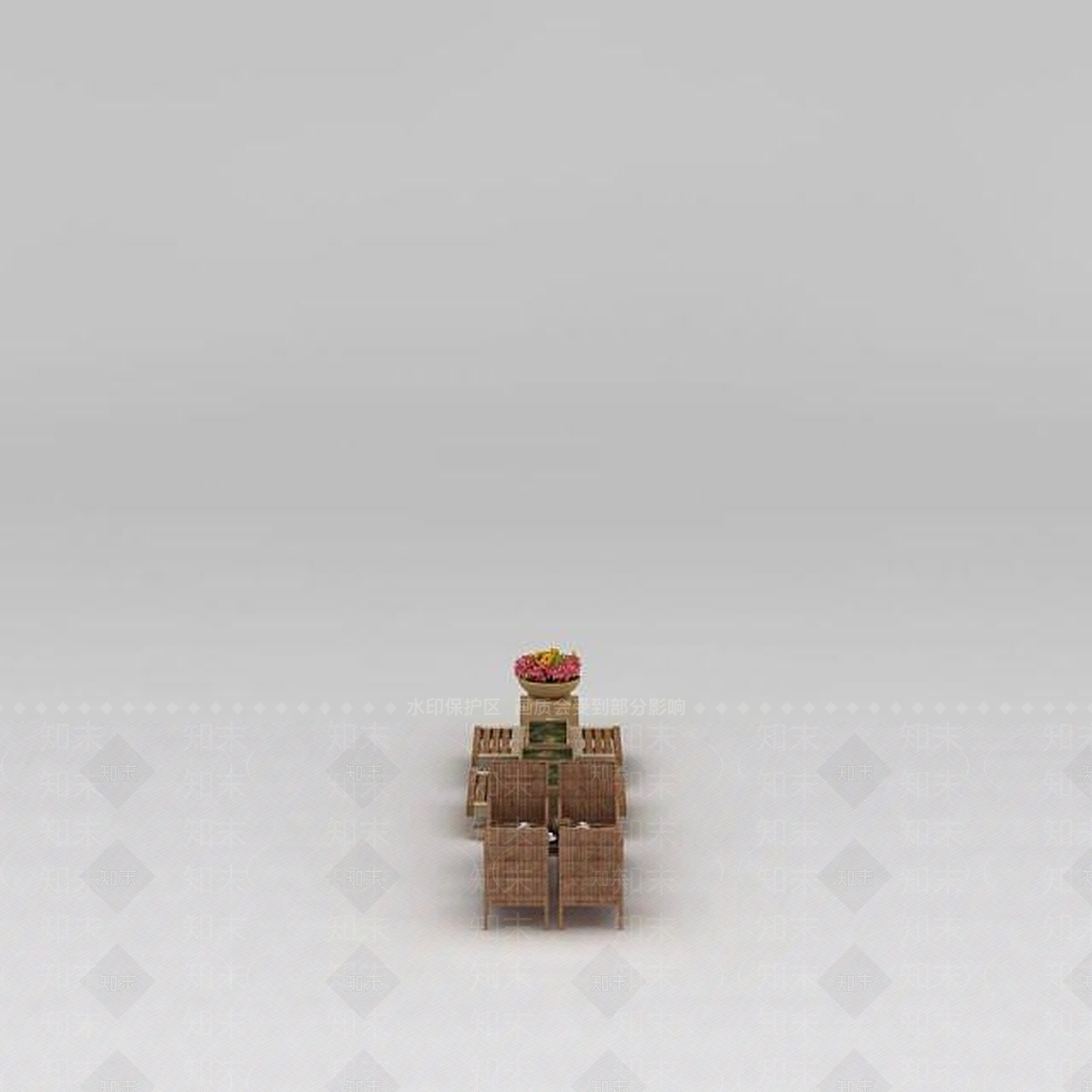 现代商业街小品3D模型下载【ID:1188680768】