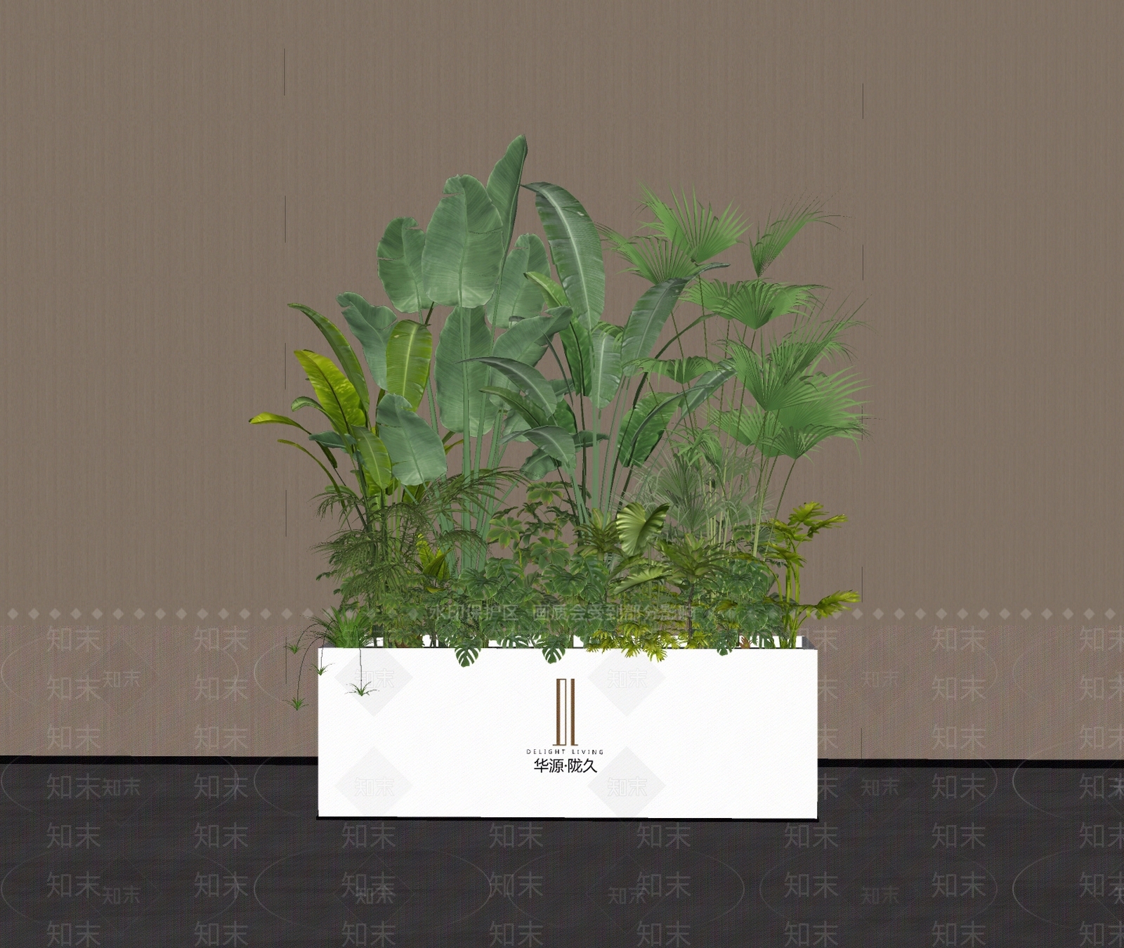盆栽SU模型下载【ID:1188683869】