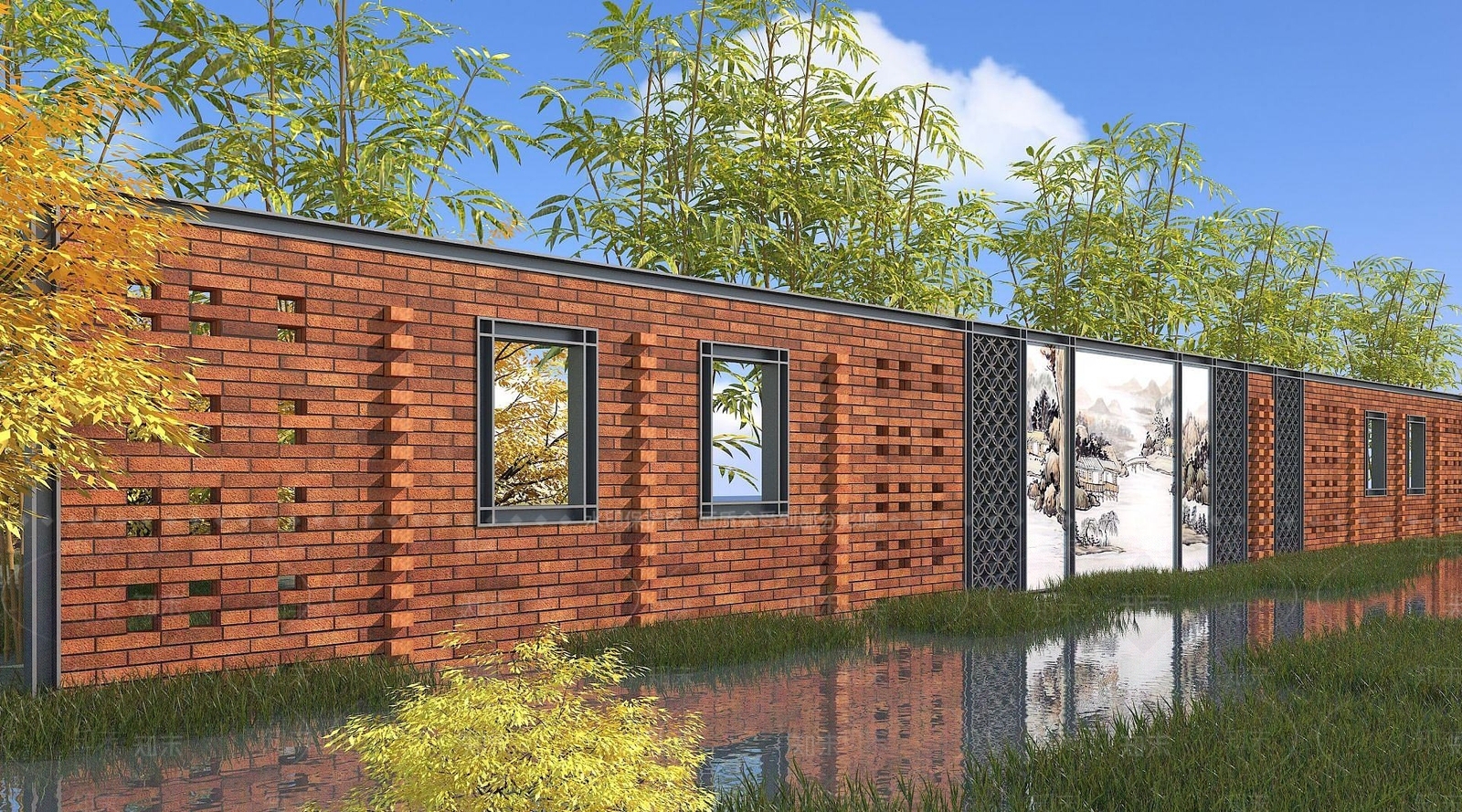 现代其他景观小品3D模型下载【ID:1188696939】