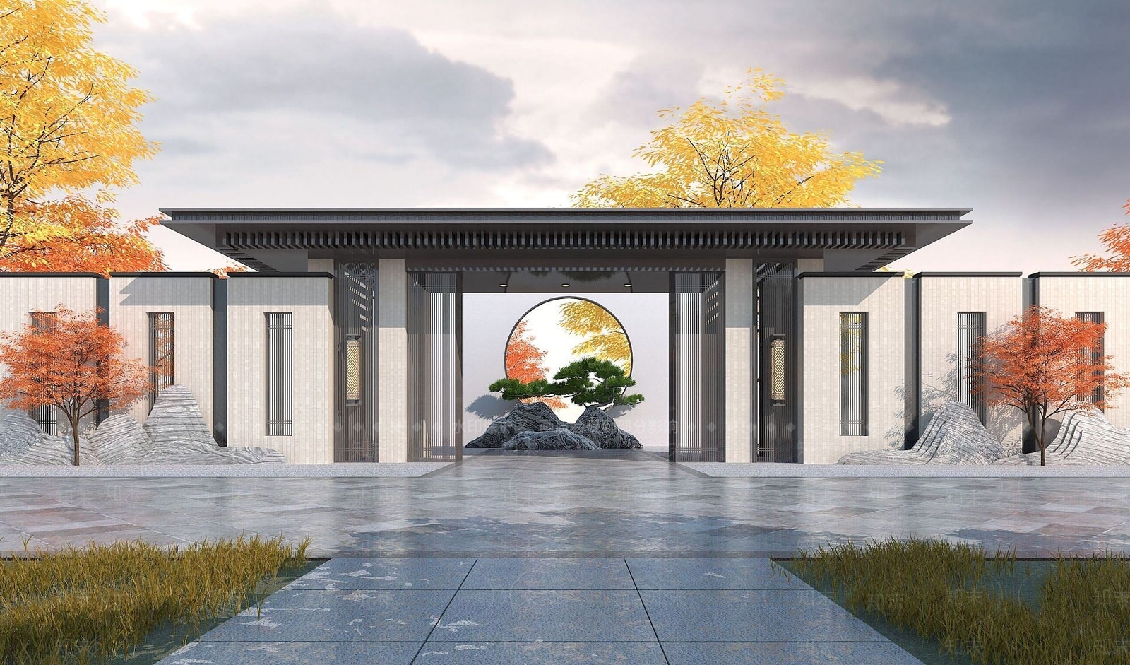现代其他景观小品3D模型下载【ID:1188699077】