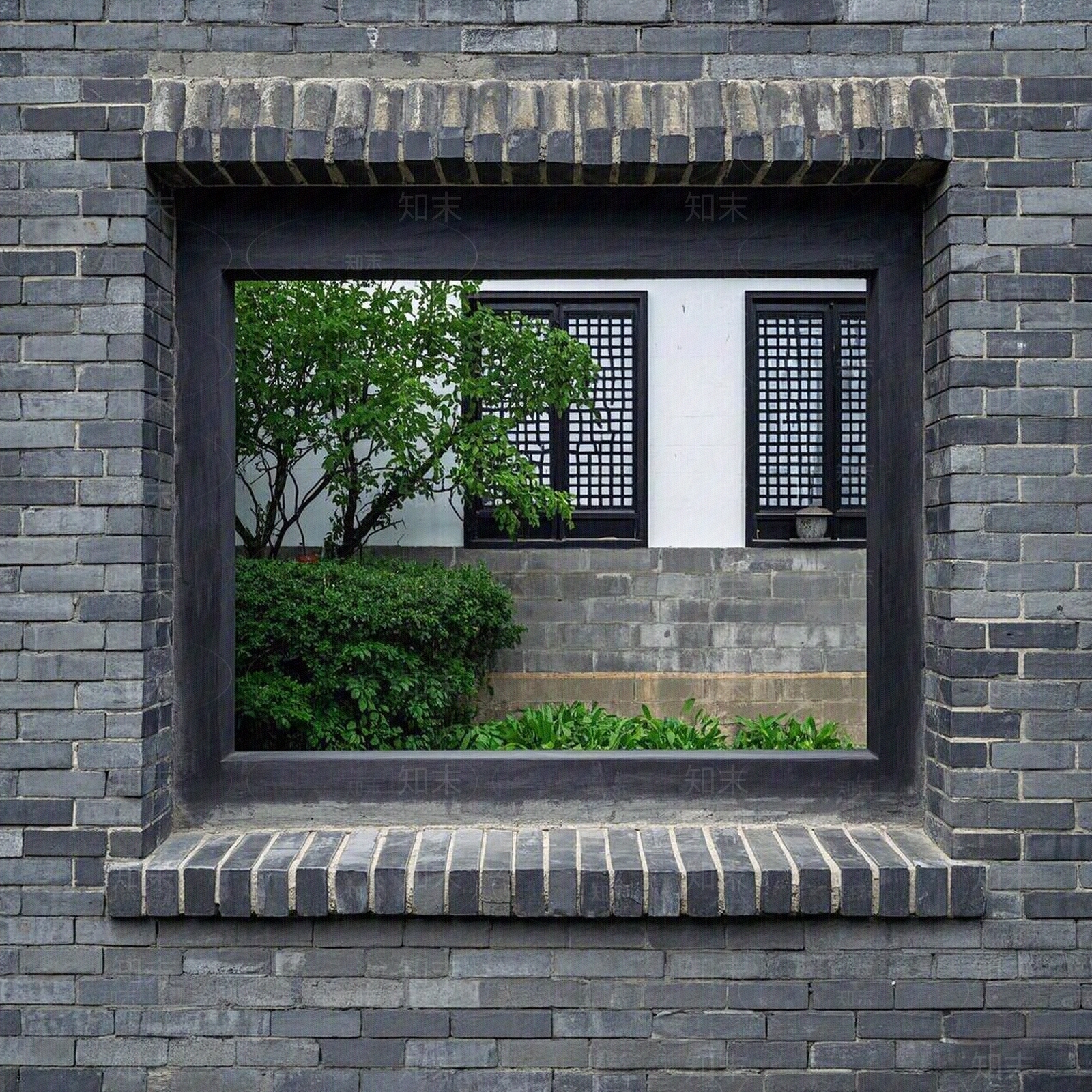 中式建筑外立面贴图下载【ID:1188709904】