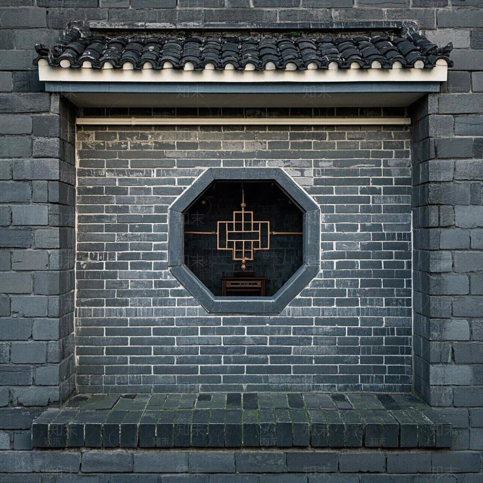 中式建筑外立面贴图下载【ID:1188710002】