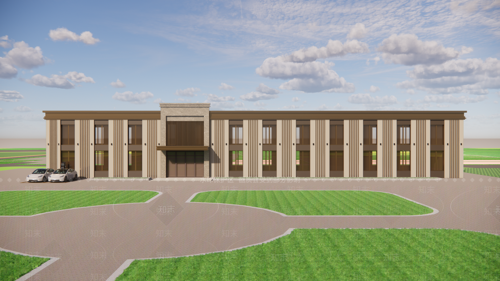 现代新中式其他商业建筑SU模型下载【ID:1188714059】