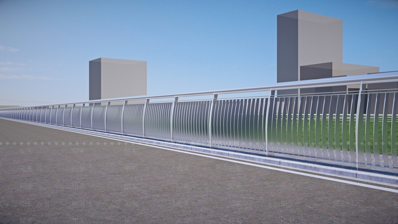 现代栏杆3D模型下载【ID:1188716413】