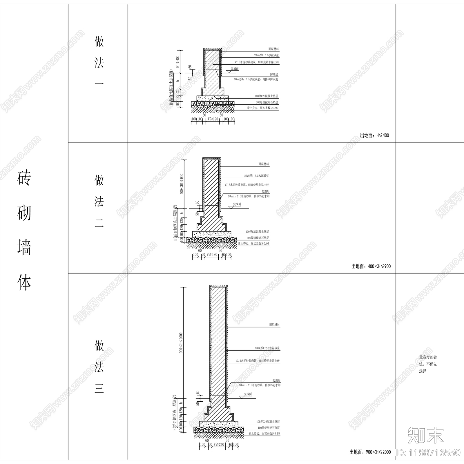 景墙施工图下载【ID:1188716550】