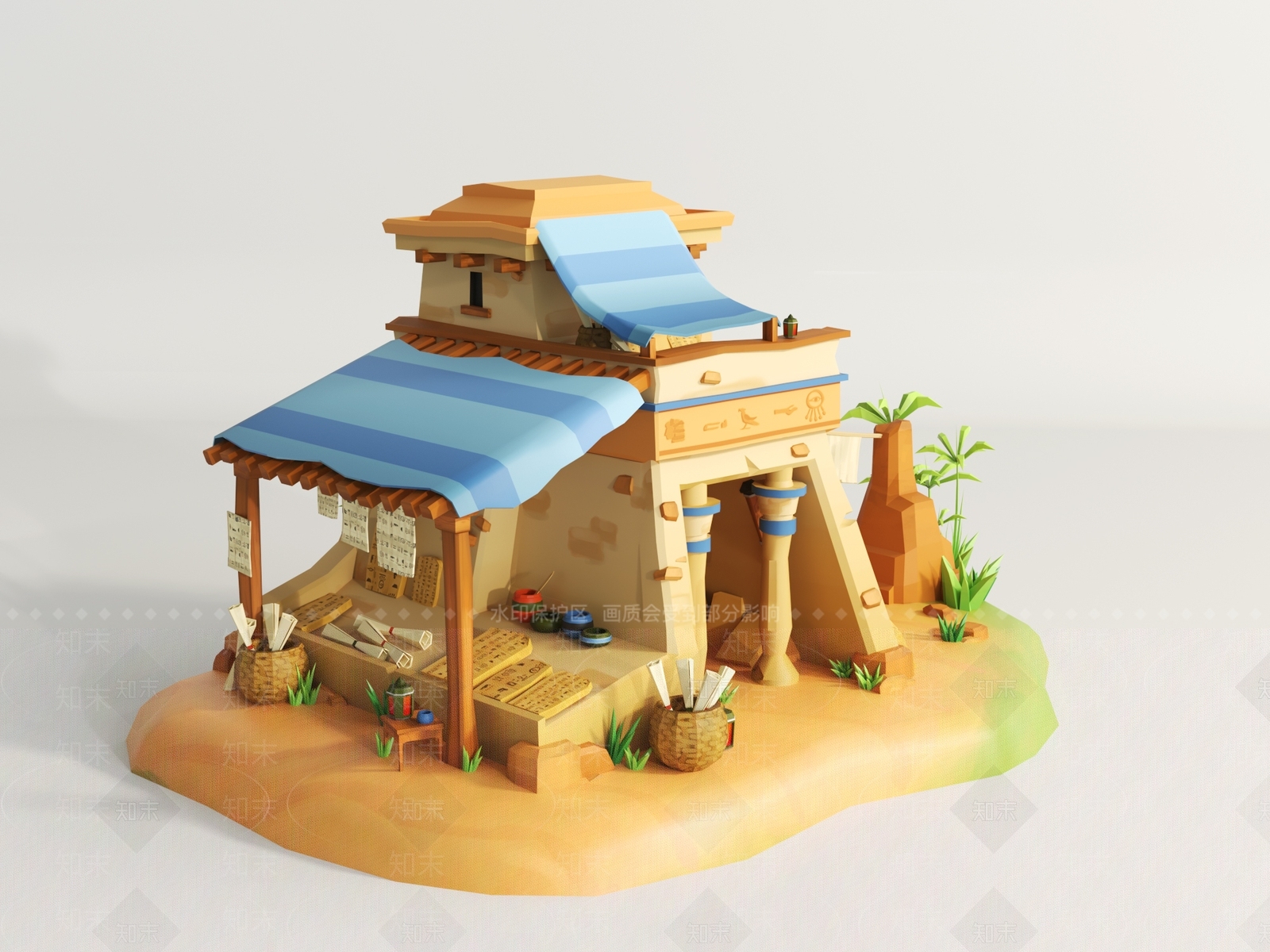 现代欧式其他建筑外观3D模型下载【ID:1188717551】