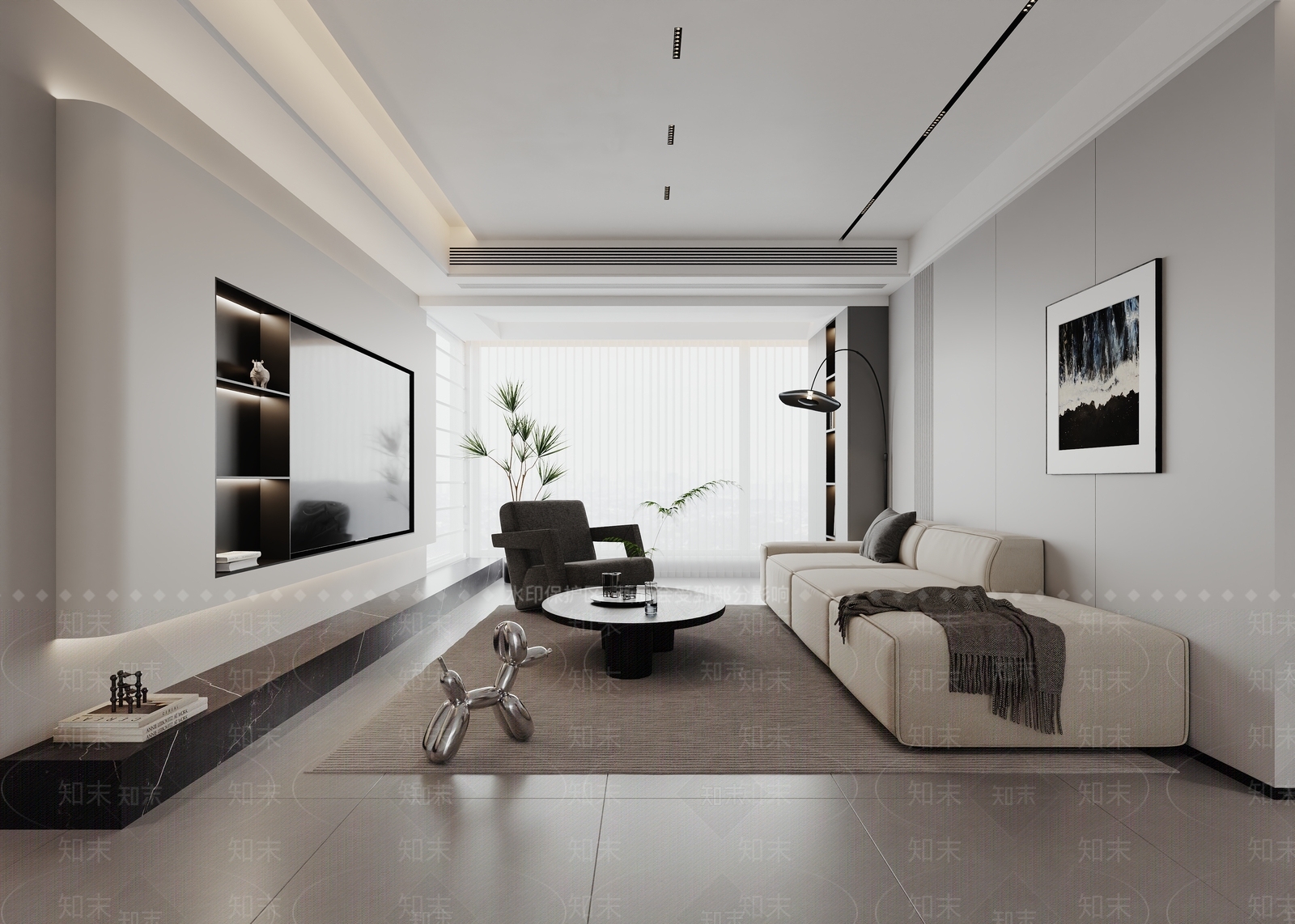现代家居餐厅3D模型下载【ID:1215059409】