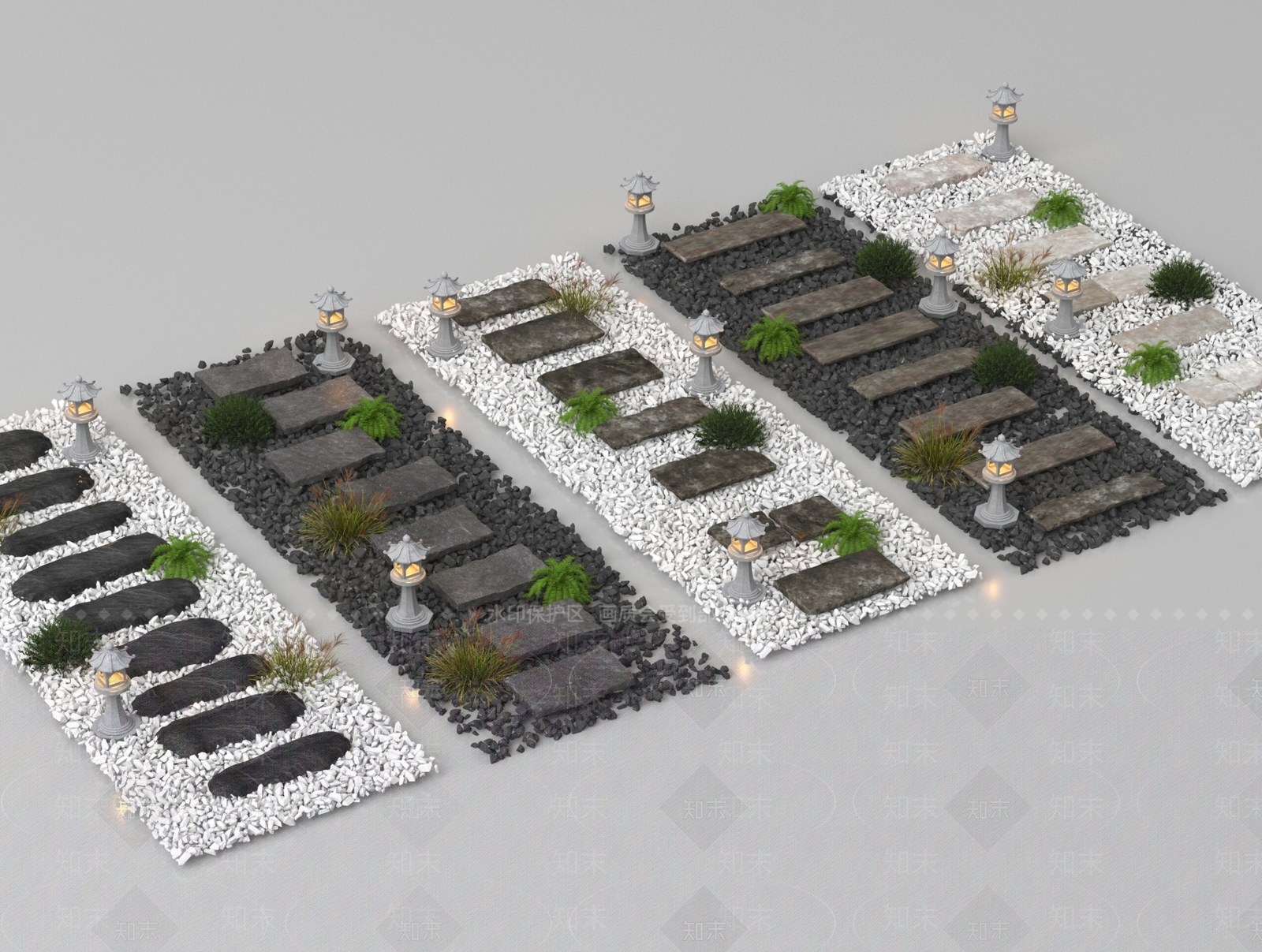 新中式其他景观小品3D模型下载【ID:1188725202】