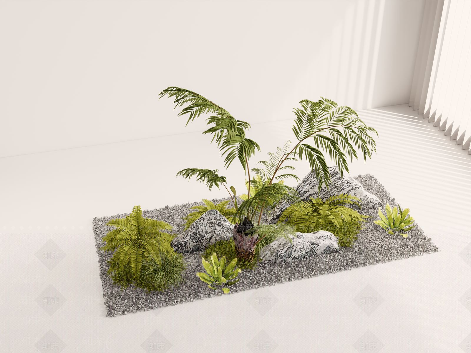 植物组合SU模型下载【ID:1188727566】