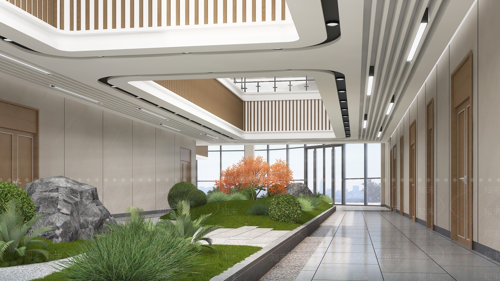 现代车站3D模型下载【ID:1188729029】