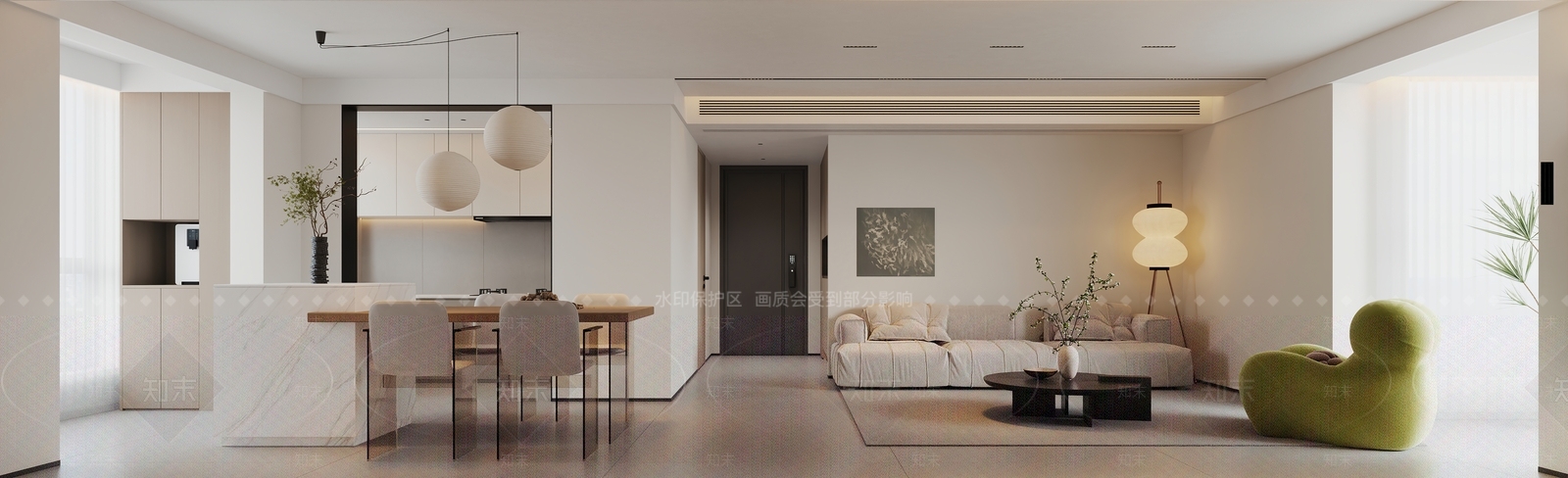 现代落地灯3D模型下载【ID:1215059659】