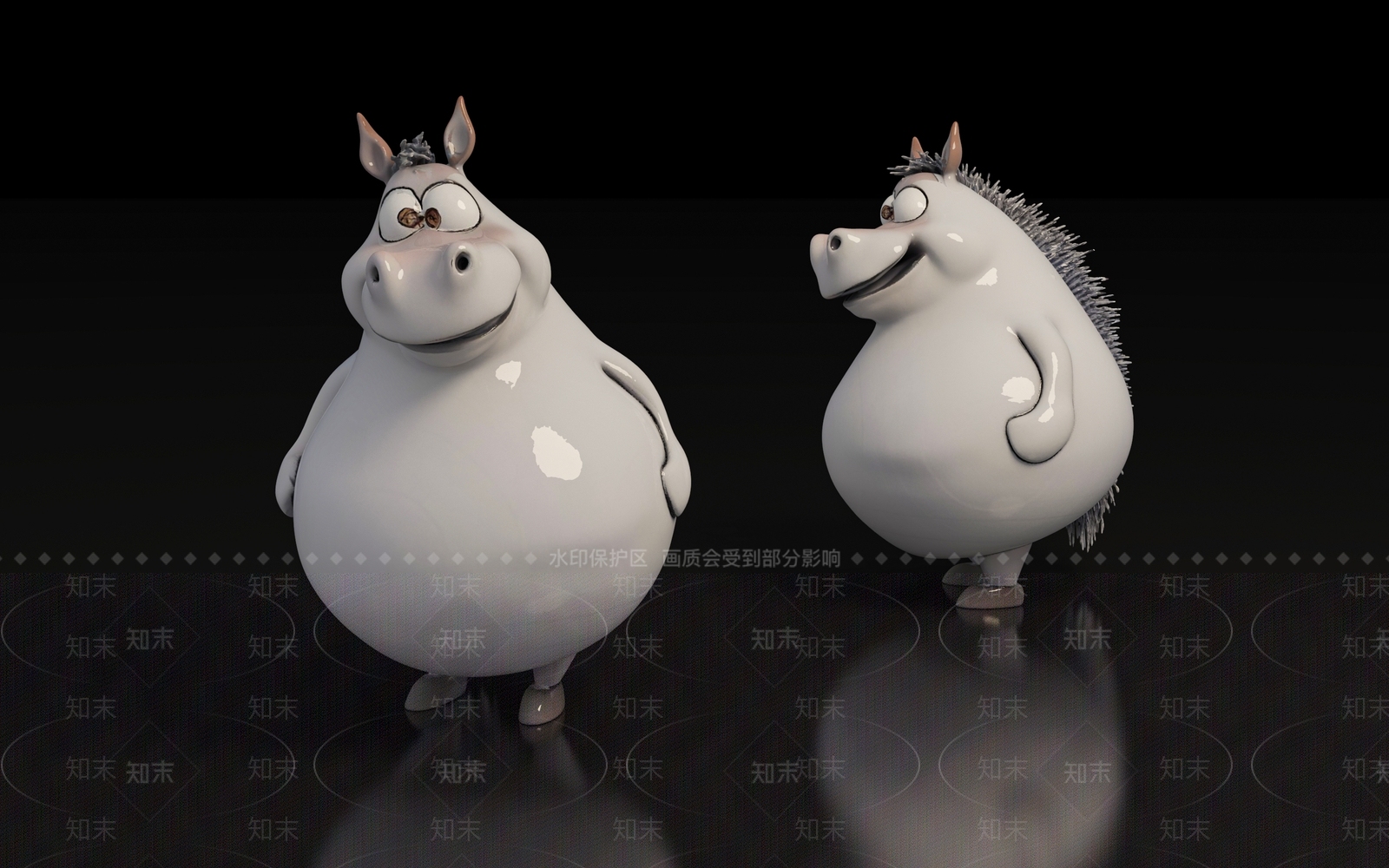 爬行类动物3D模型下载【ID:1188733463】
