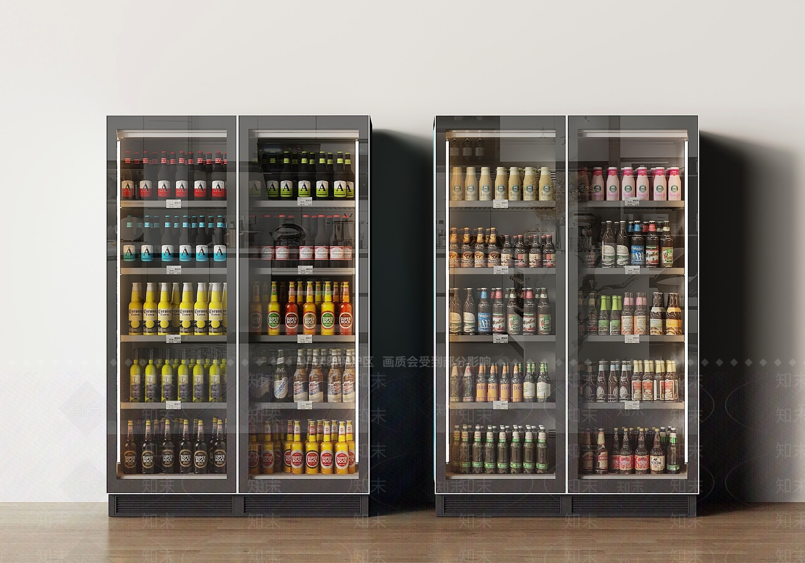 冰柜3D模型下载【ID:1188733678】