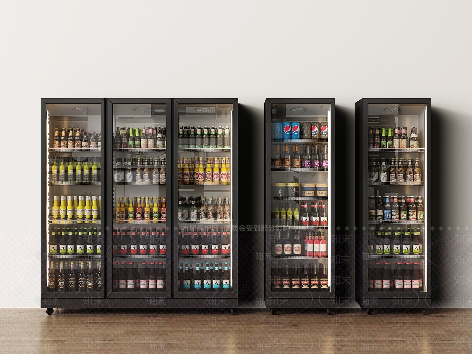 冰柜3D模型下载【ID:1188733856】