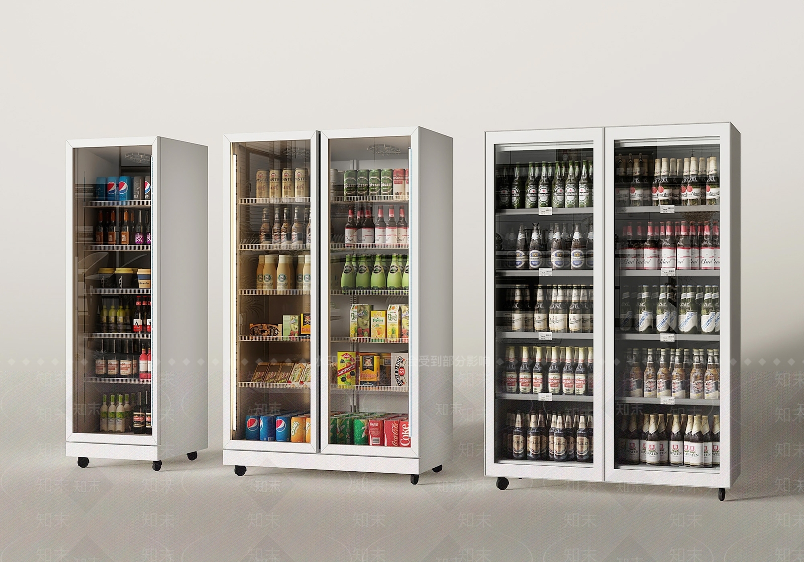 冰柜SU模型下载【ID:1188734669】