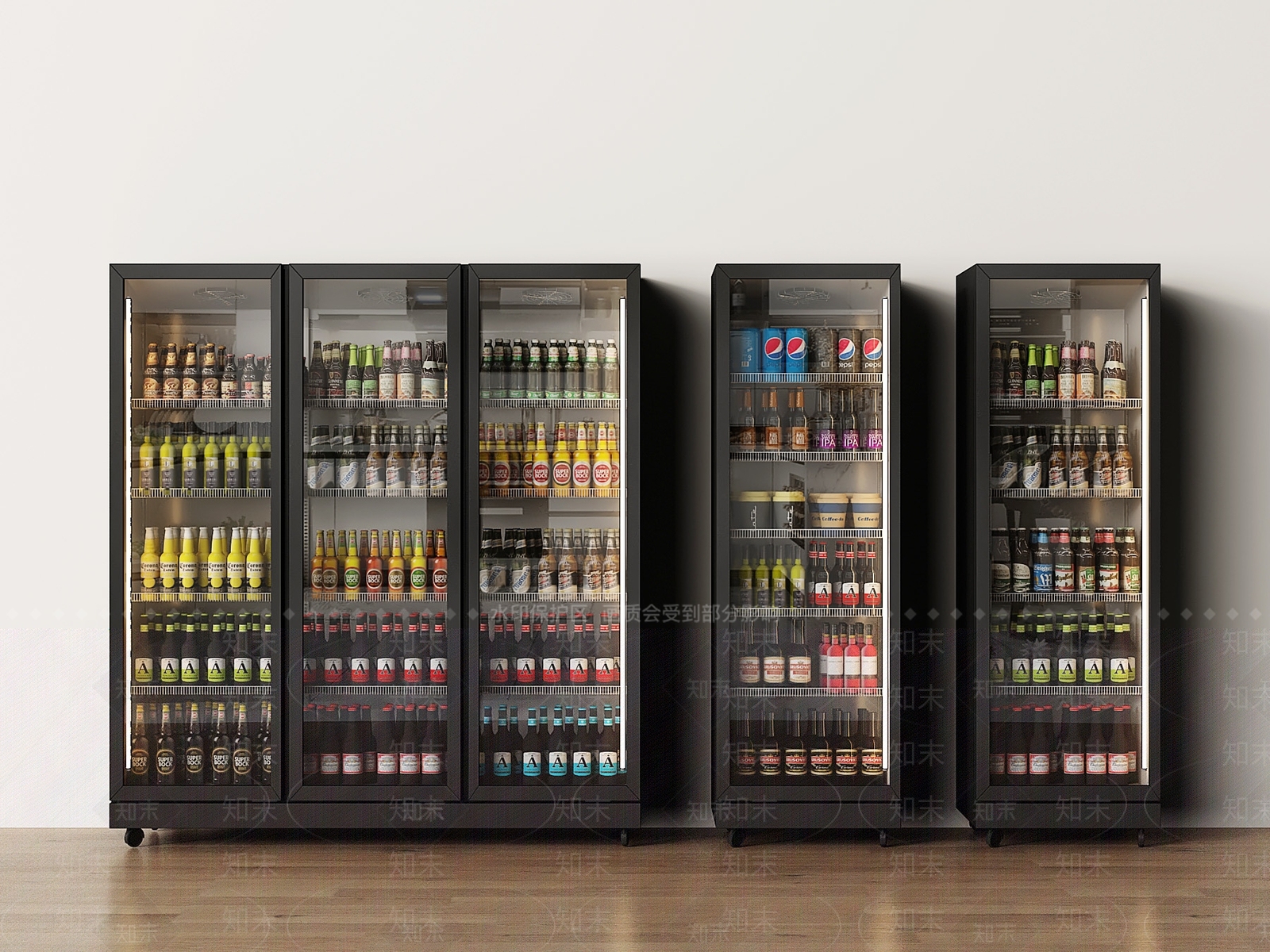 冰柜SU模型下载【ID:1188734978】