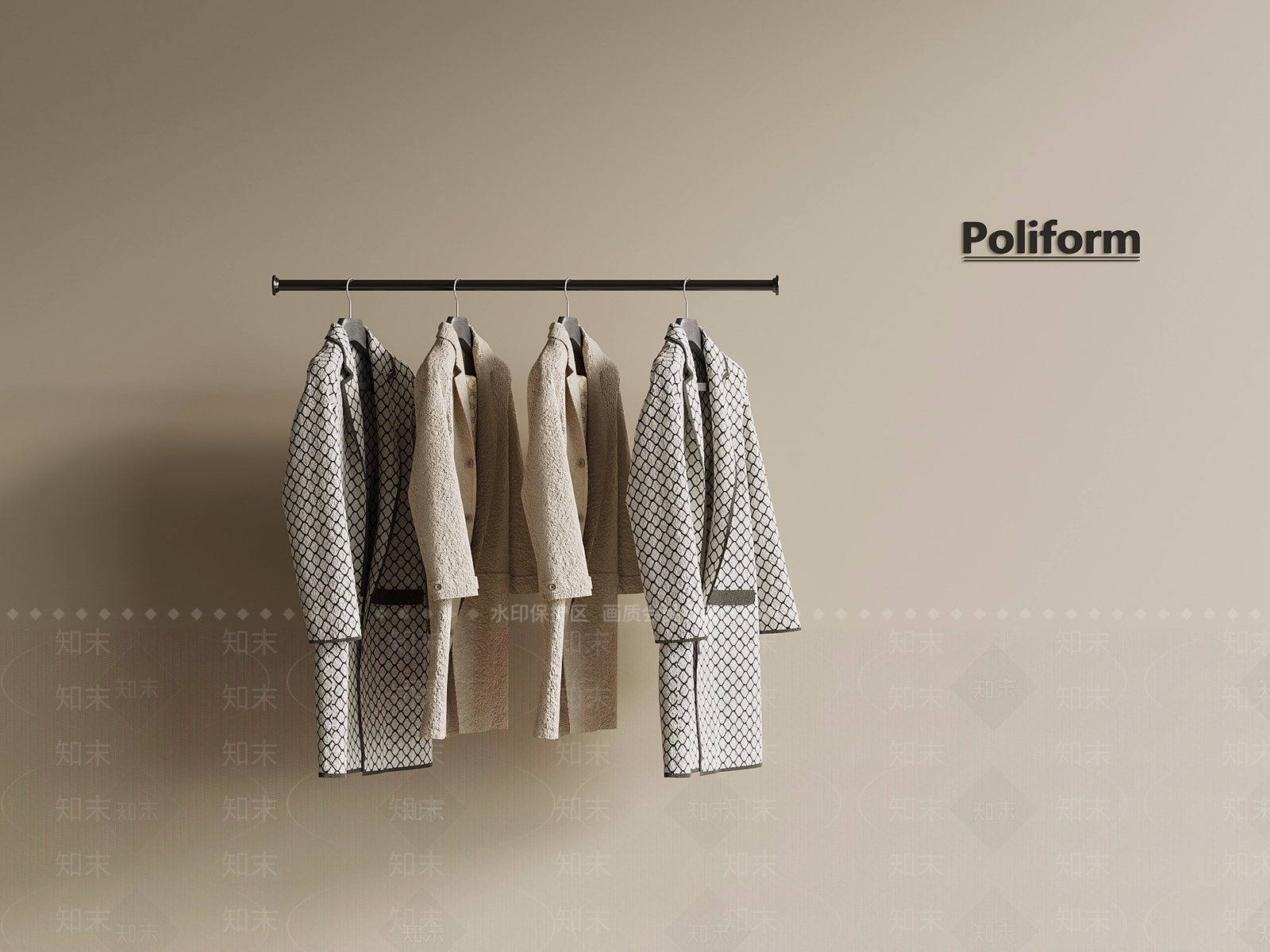 衣服3D模型下载【ID:1188740229】
