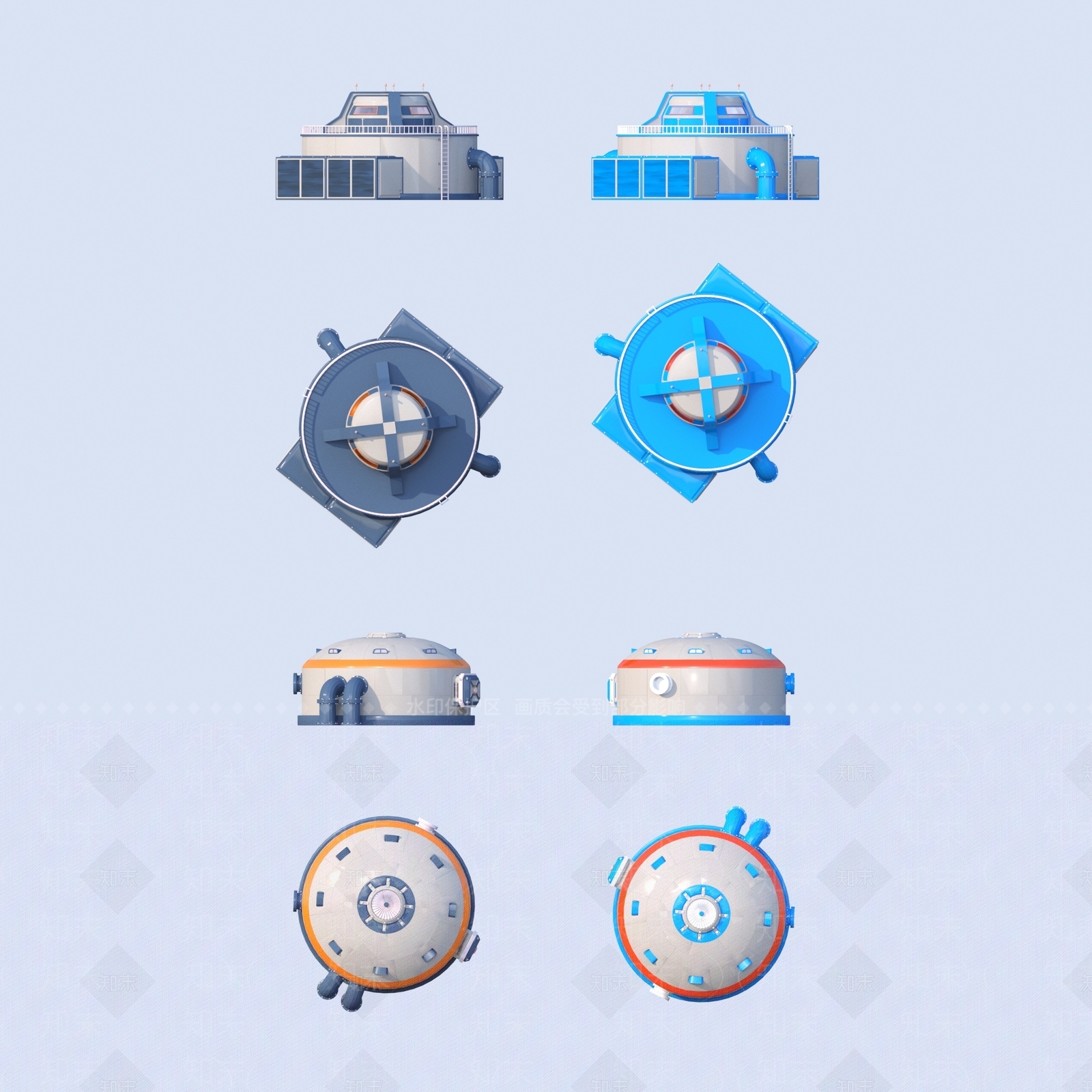 工业设备3D模型下载【ID:1188742260】