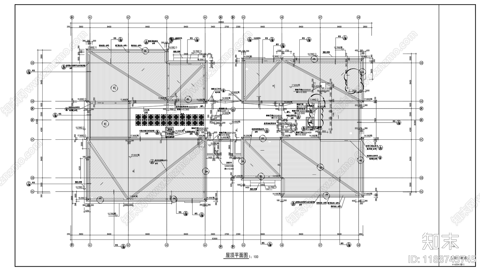 现代其他商业建筑cad施工图下载【ID:1188743745】