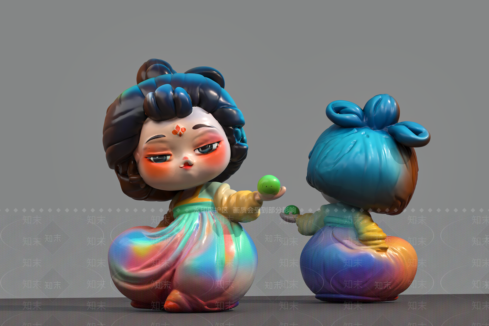 女人3D模型下载【ID:1188743918】