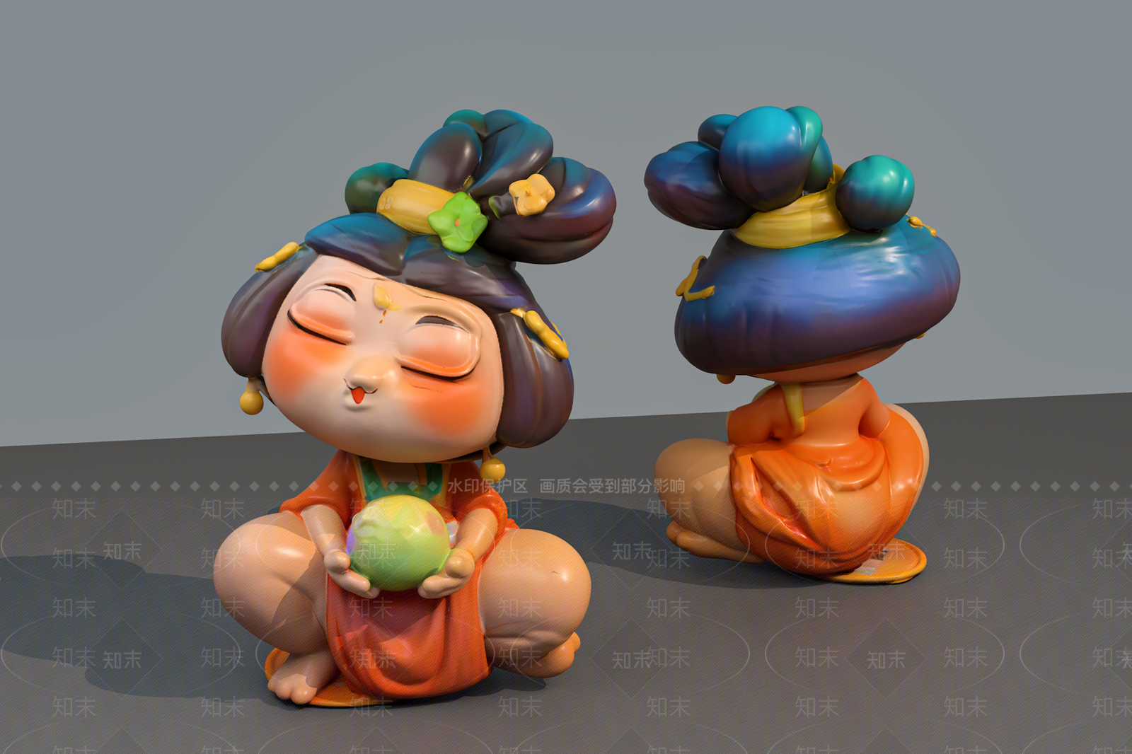 女人3D模型下载【ID:1188744018】