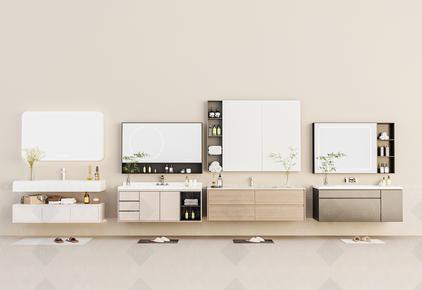 浴室柜3D模型下载【ID:1188749243】