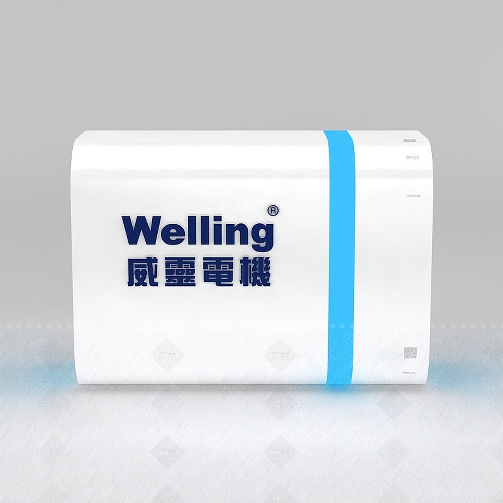 现代威灵电机展柜前台3D模型下载【ID:1188757356】