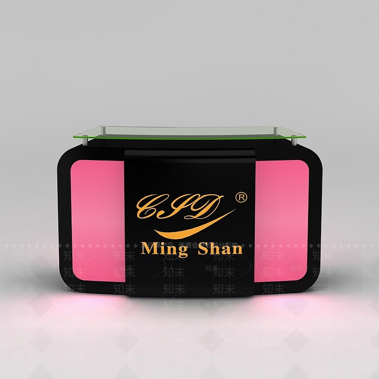 现代展柜前台3D模型下载【ID:1188757445】