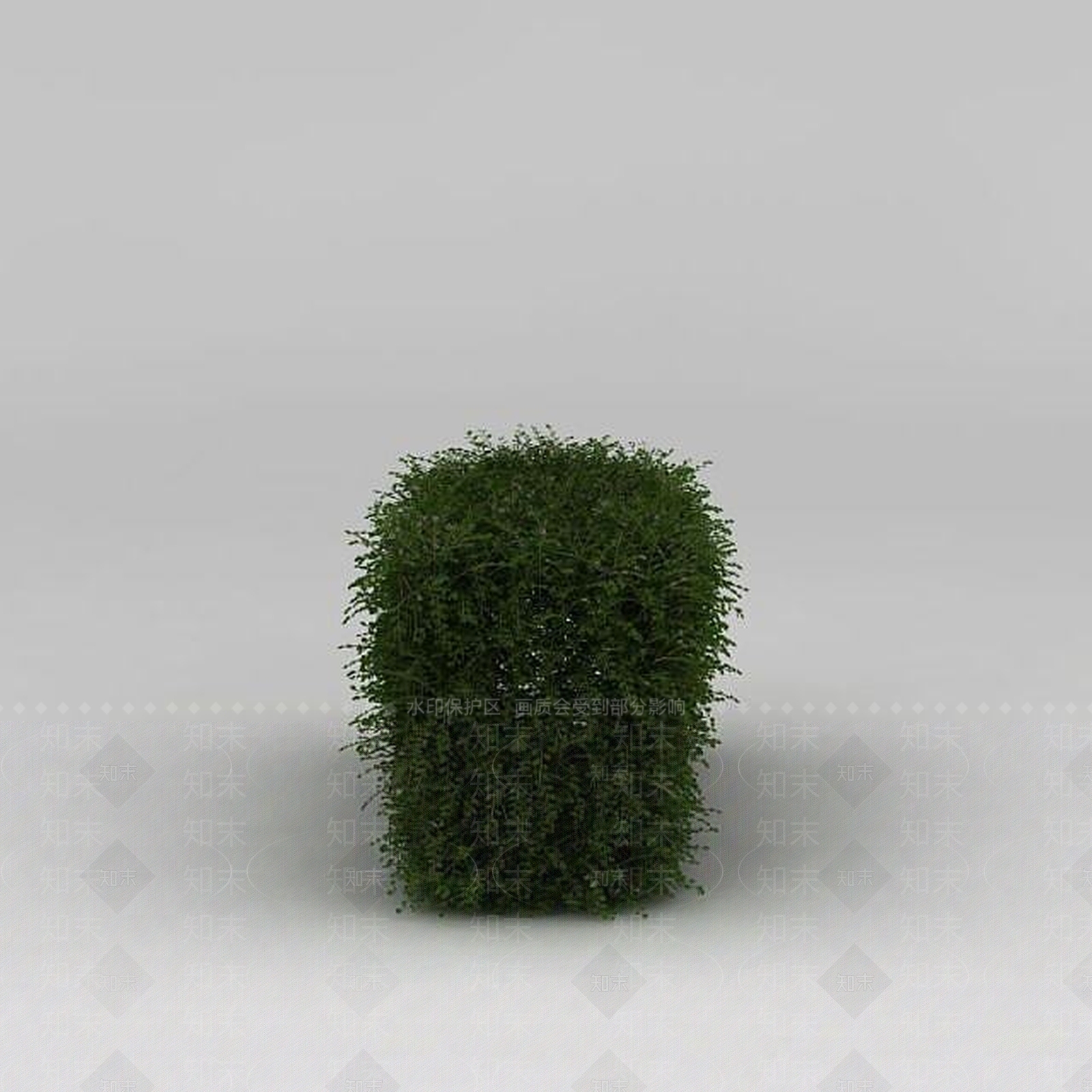 现代绿化带灌木3D模型下载【ID:1188757870】