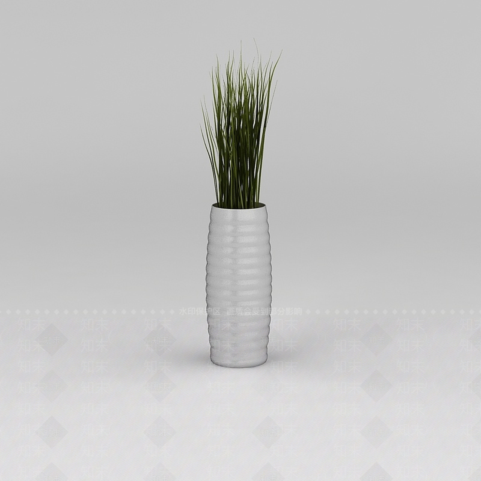 现代室内绿植盆景3D模型下载【ID:1188758701】