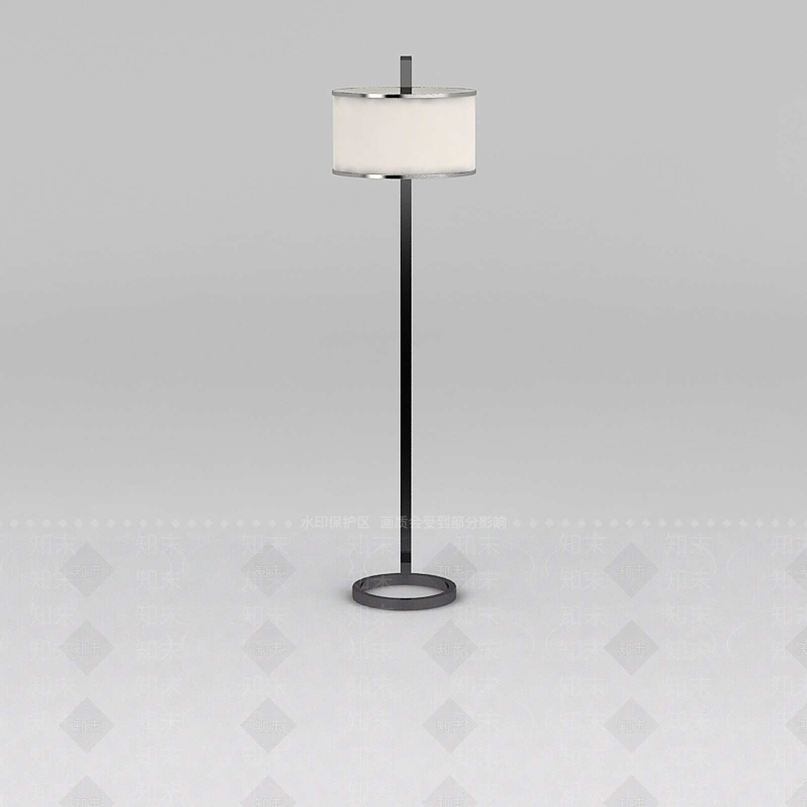 现代客厅时尚简约落地灯3D模型下载【ID:1188760392】