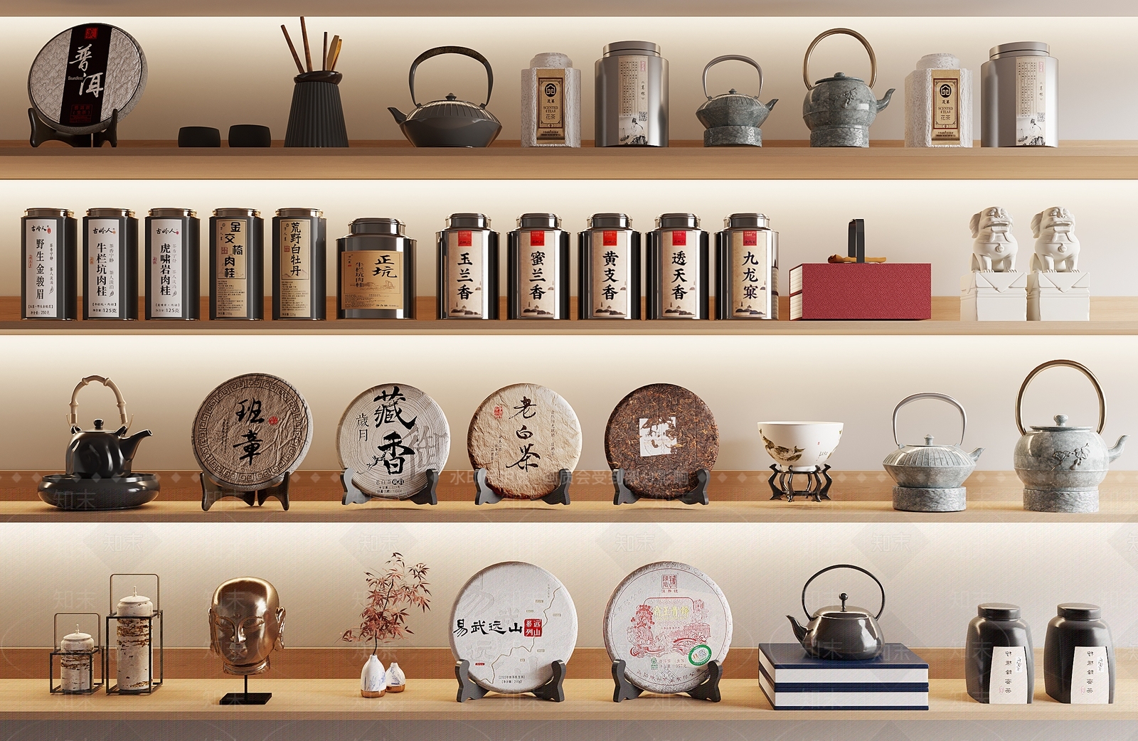 茶具SU模型下载【ID:1188761149】