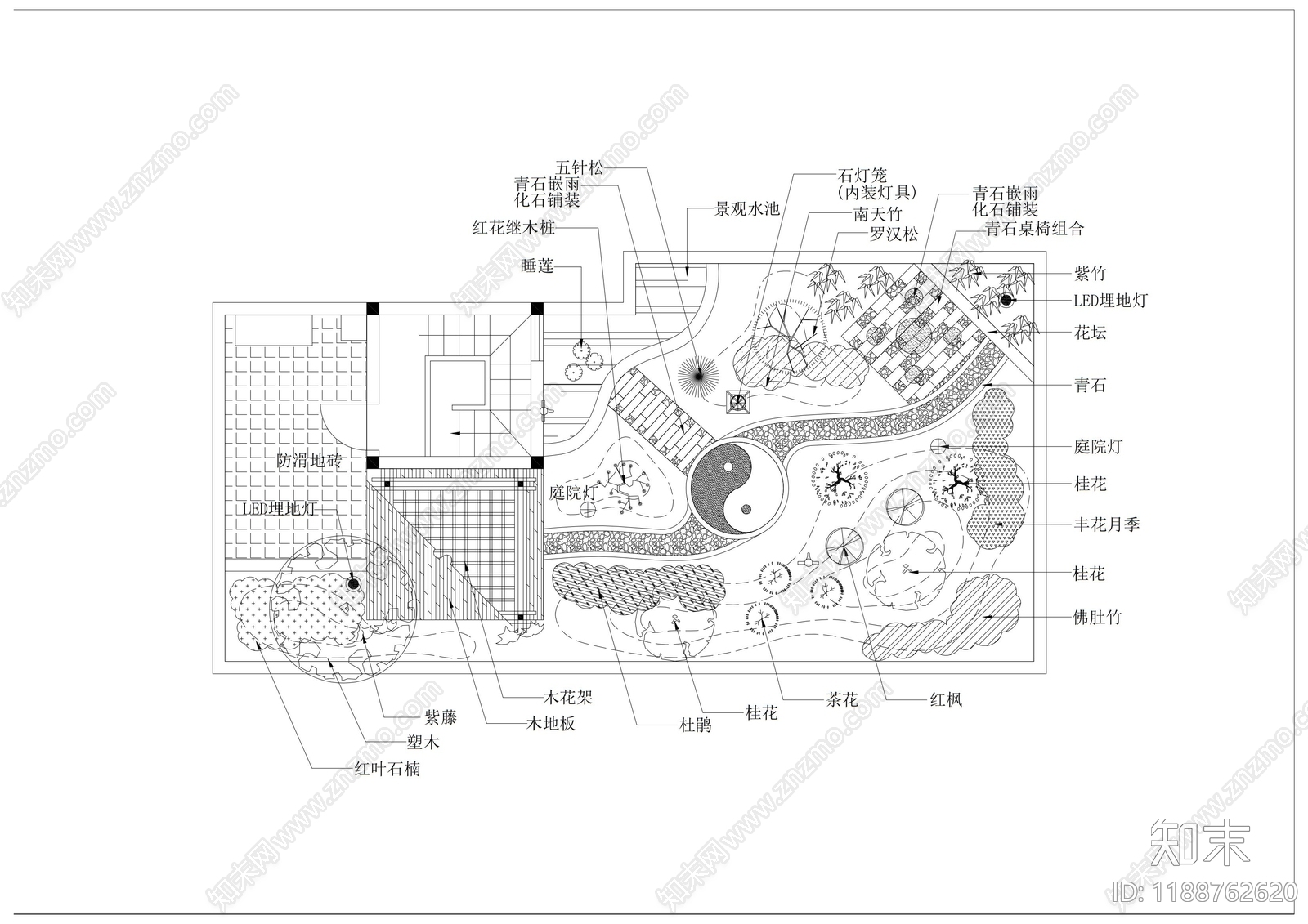 现代树池图库cad施工图下载【ID:1188762620】