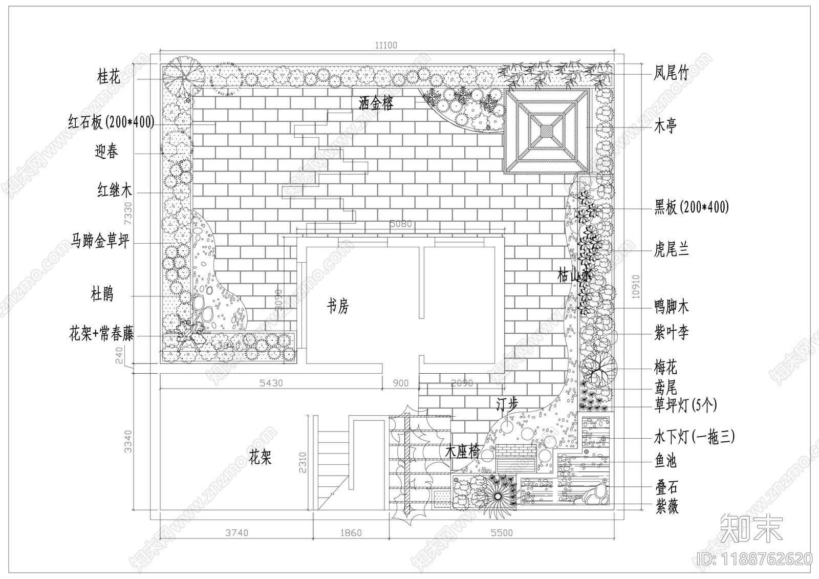 现代树池图库cad施工图下载【ID:1188762620】