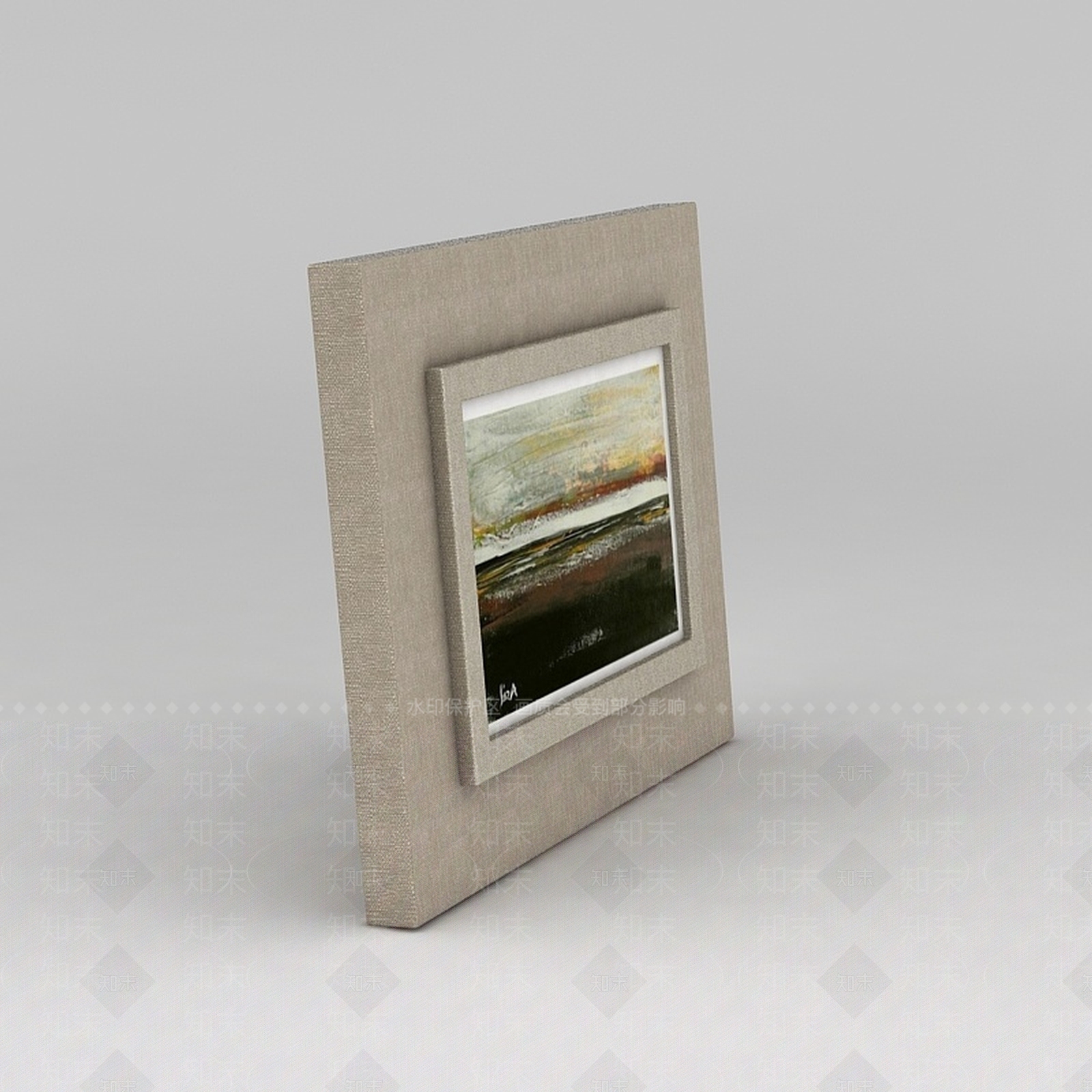现代桌摆照片3D模型下载【ID:1188764743】