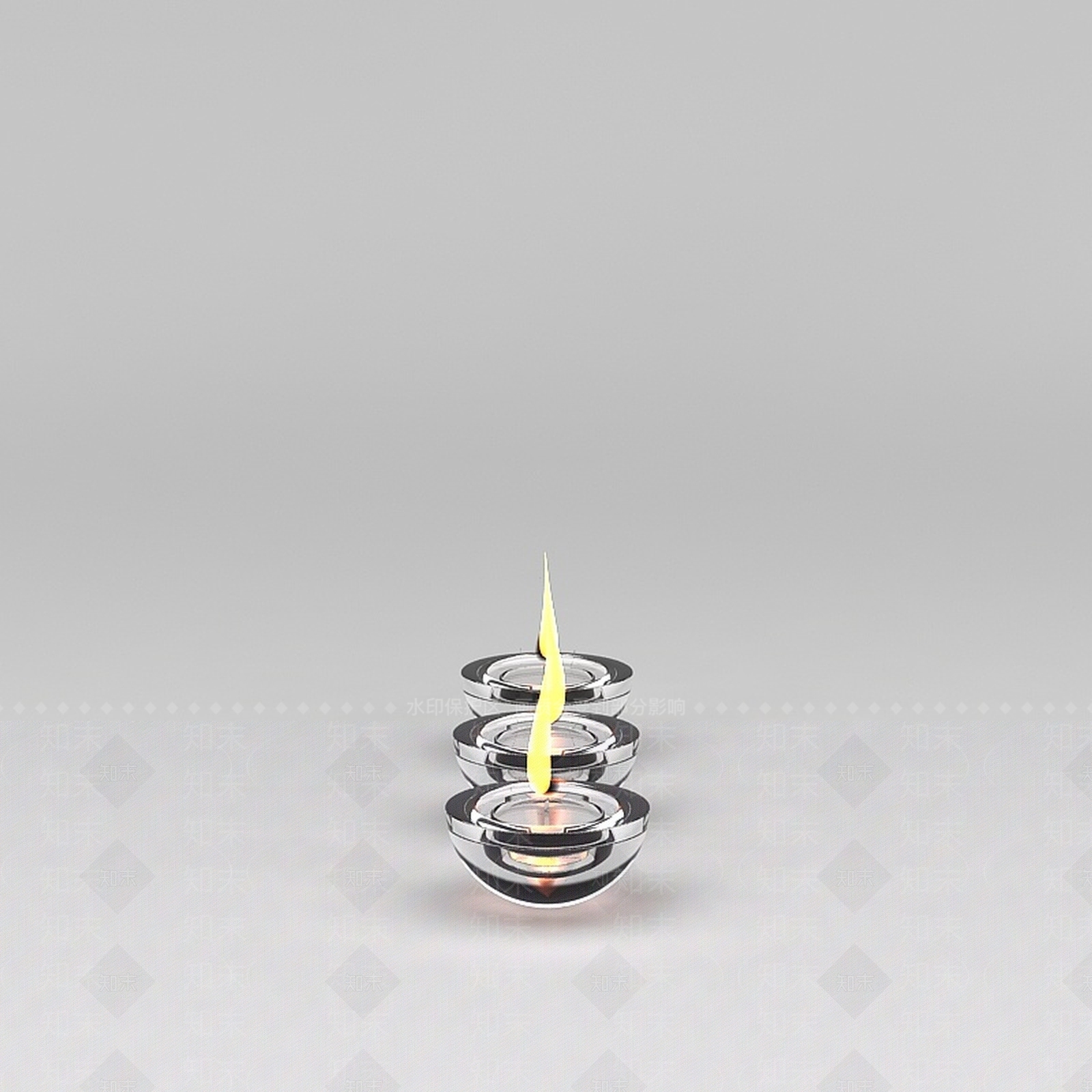 现代酒吧西餐厅烛光晚餐摆件3D模型下载【ID:1188766725】