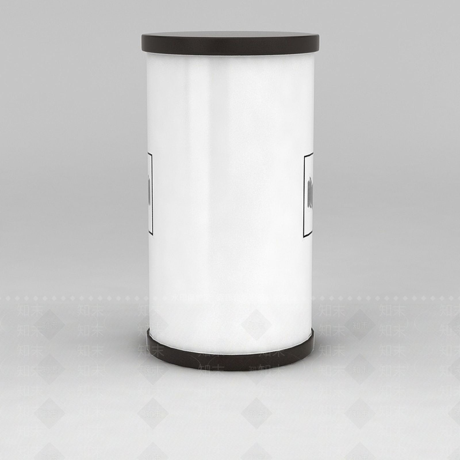 现代创意小筒灯3D模型下载【ID:1188768328】