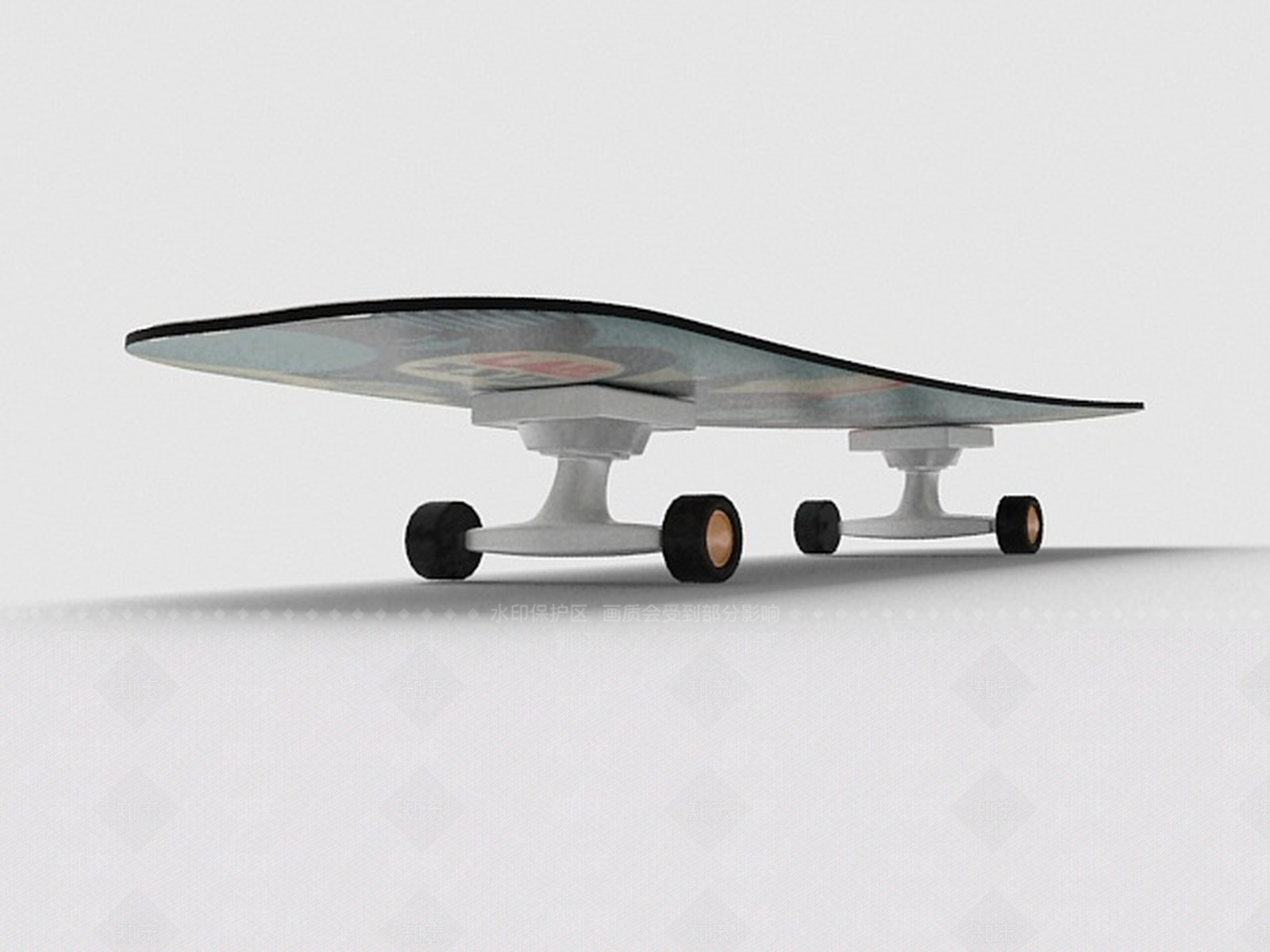 现代滑板3D模型下载【ID:1188770255】