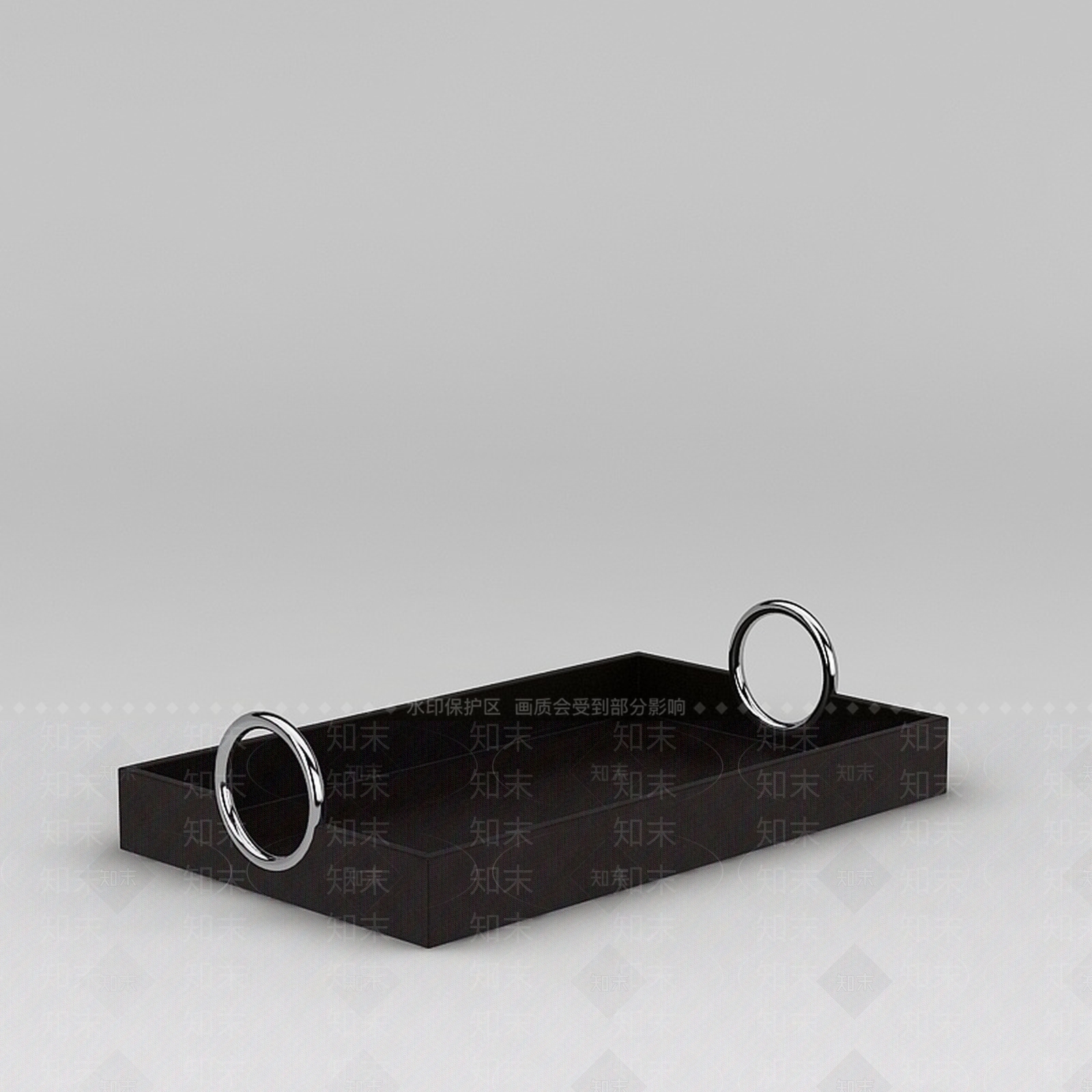 现代茶盘3D模型下载【ID:1188770969】