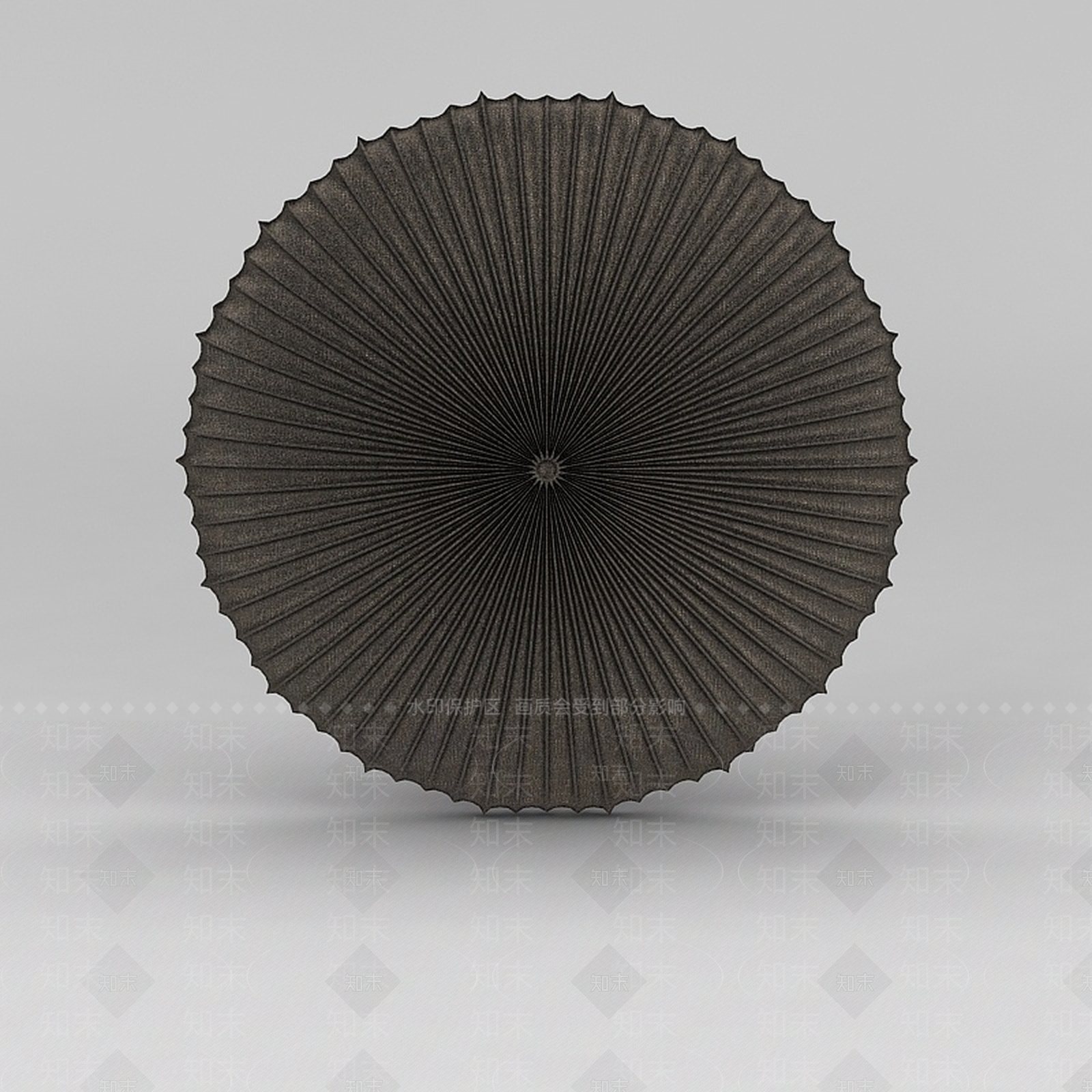 现代伞形背景墙装饰品3D模型下载【ID:1188771104】