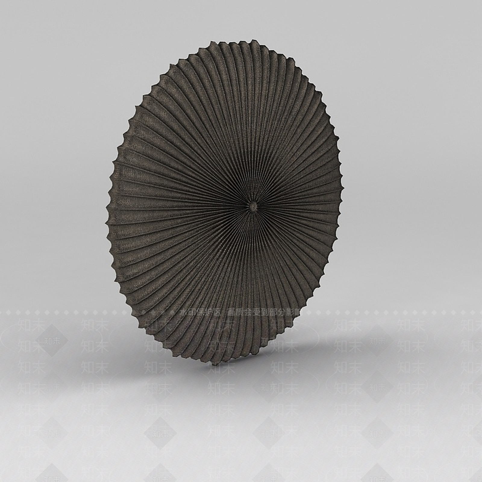 现代伞形背景墙装饰品3D模型下载【ID:1188771104】