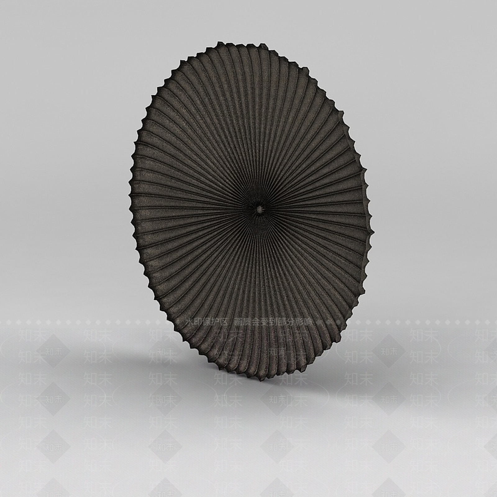 现代伞形背景墙装饰品3D模型下载【ID:1188771104】