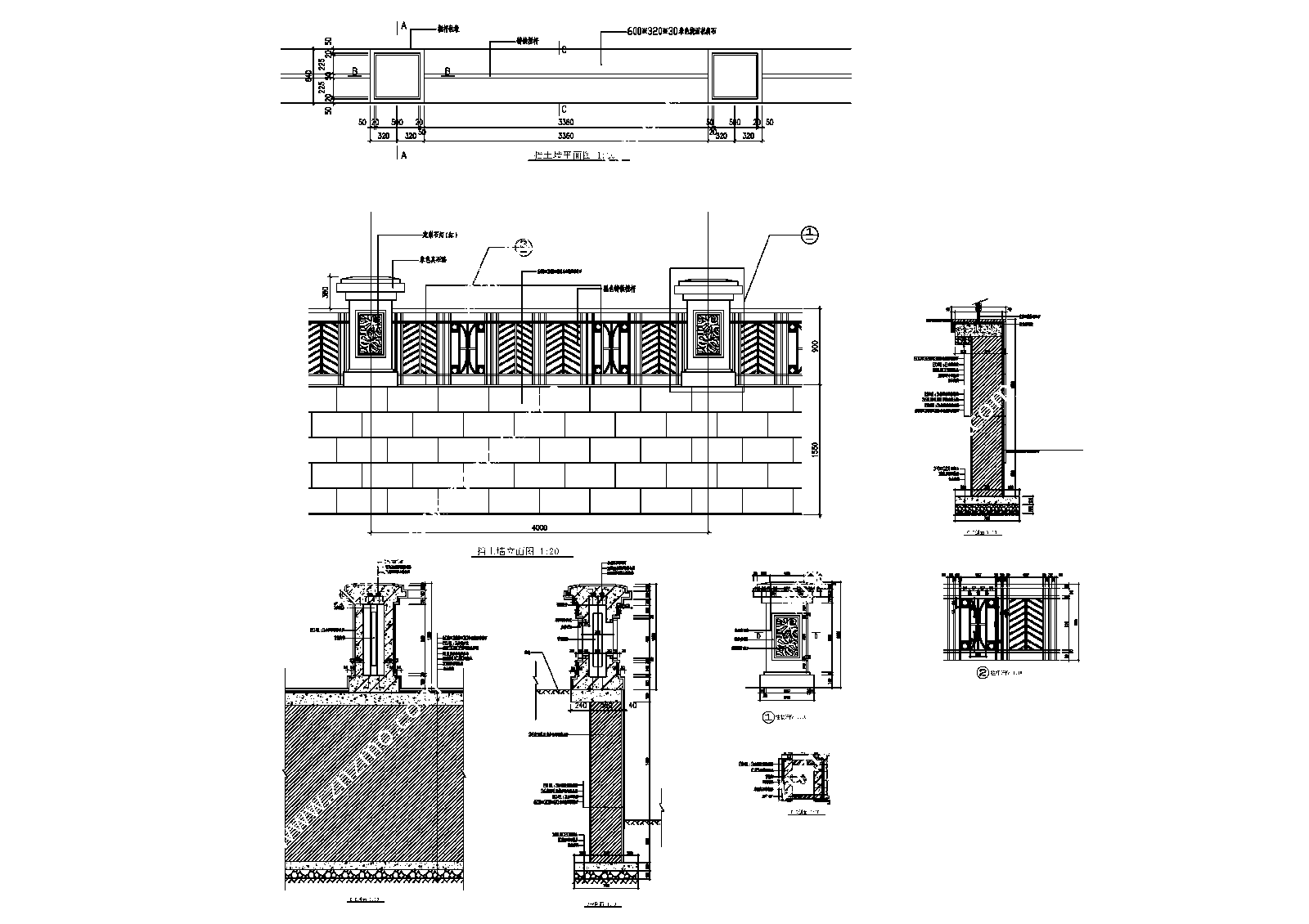 现代别墅建筑施工图下载【ID:1188775716】