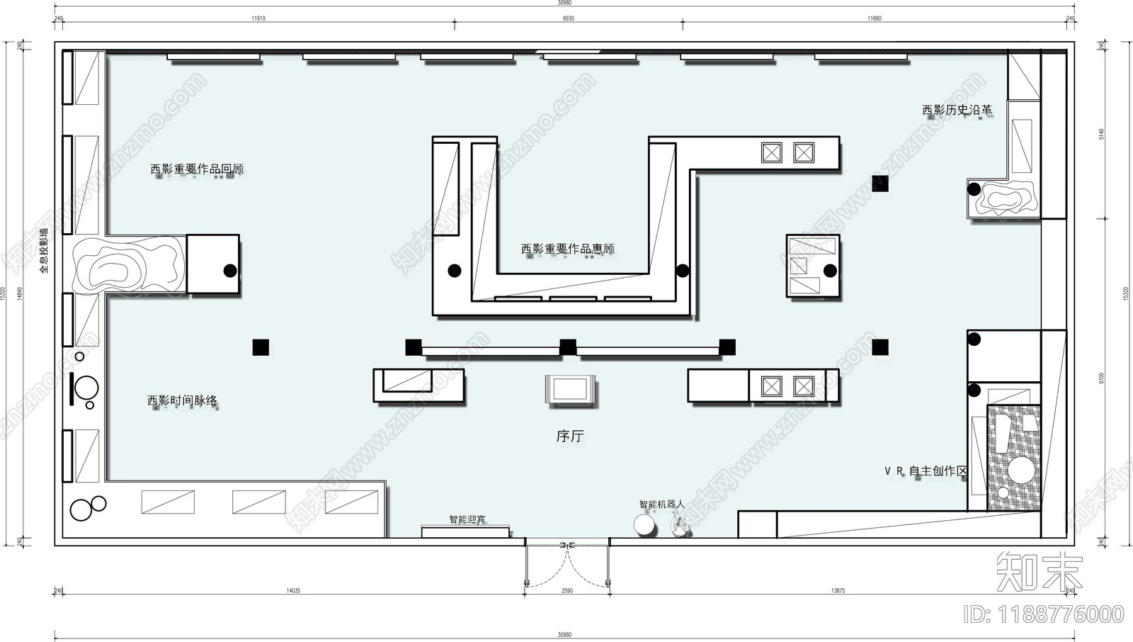 现代其他文化空间施工图下载【ID:1188776000】