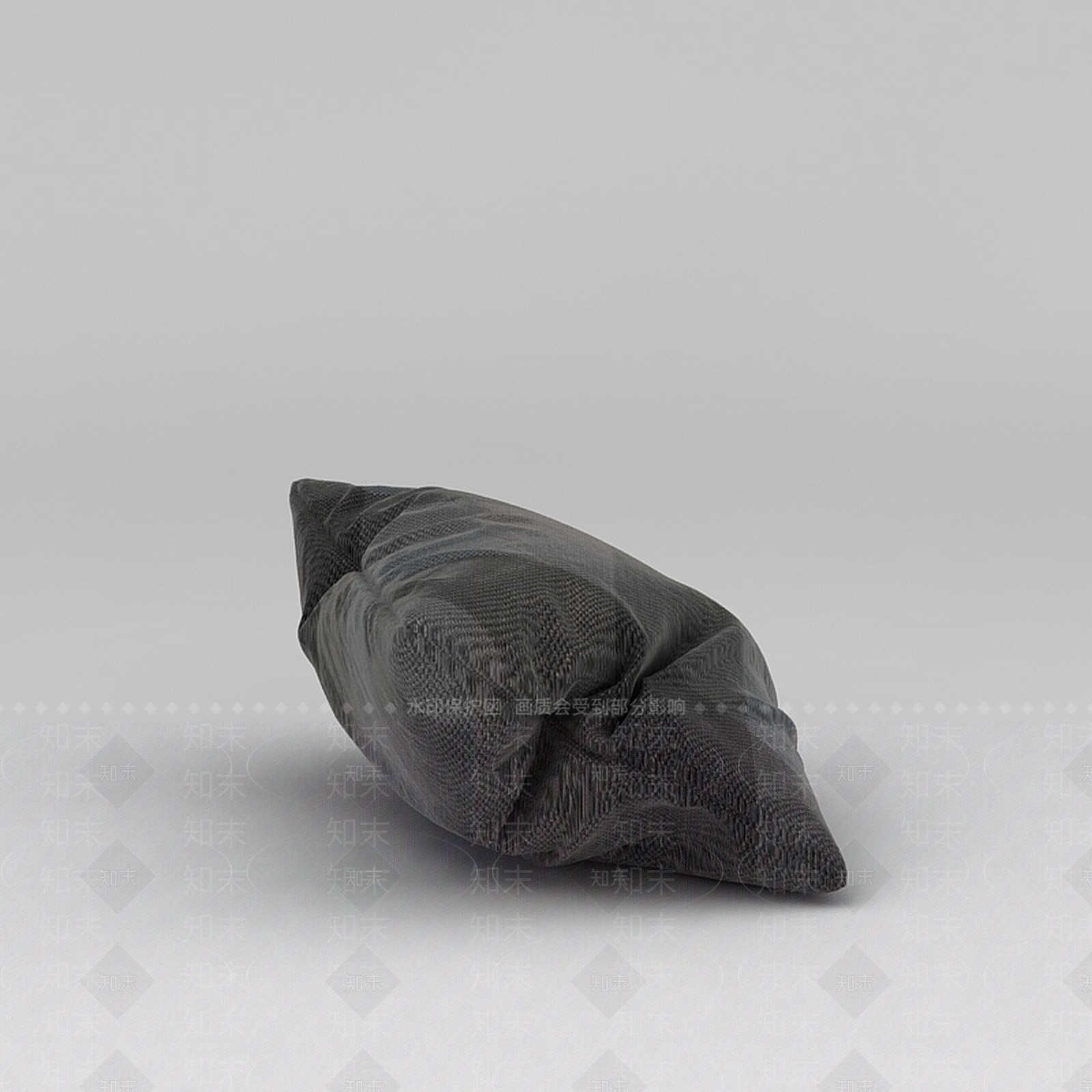现代布艺抱枕3D模型下载【ID:1188778995】