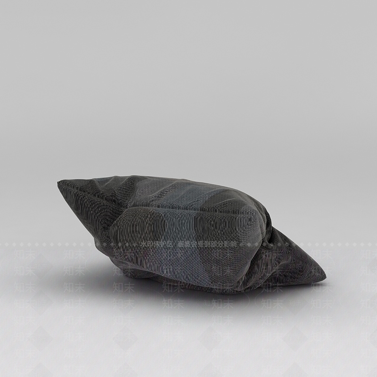 现代布艺抱枕3D模型下载【ID:1188778995】