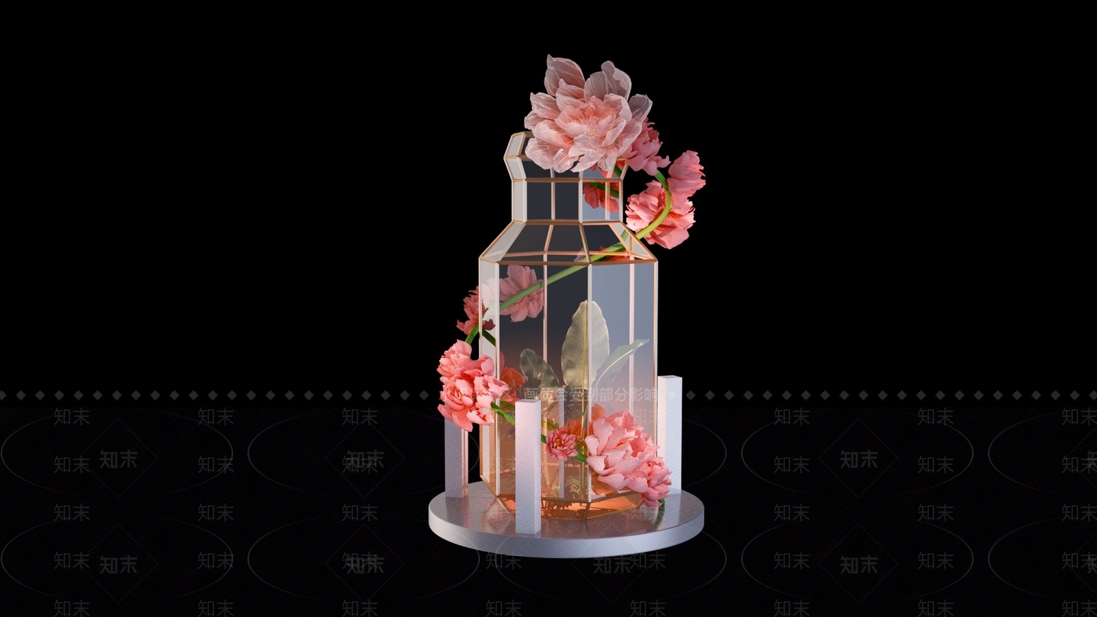 现代美陈3D模型下载【ID:1188780695】