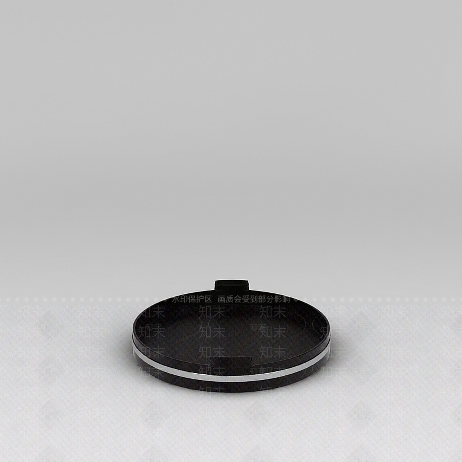 现代圆形托盘3D模型下载【ID:1188783640】