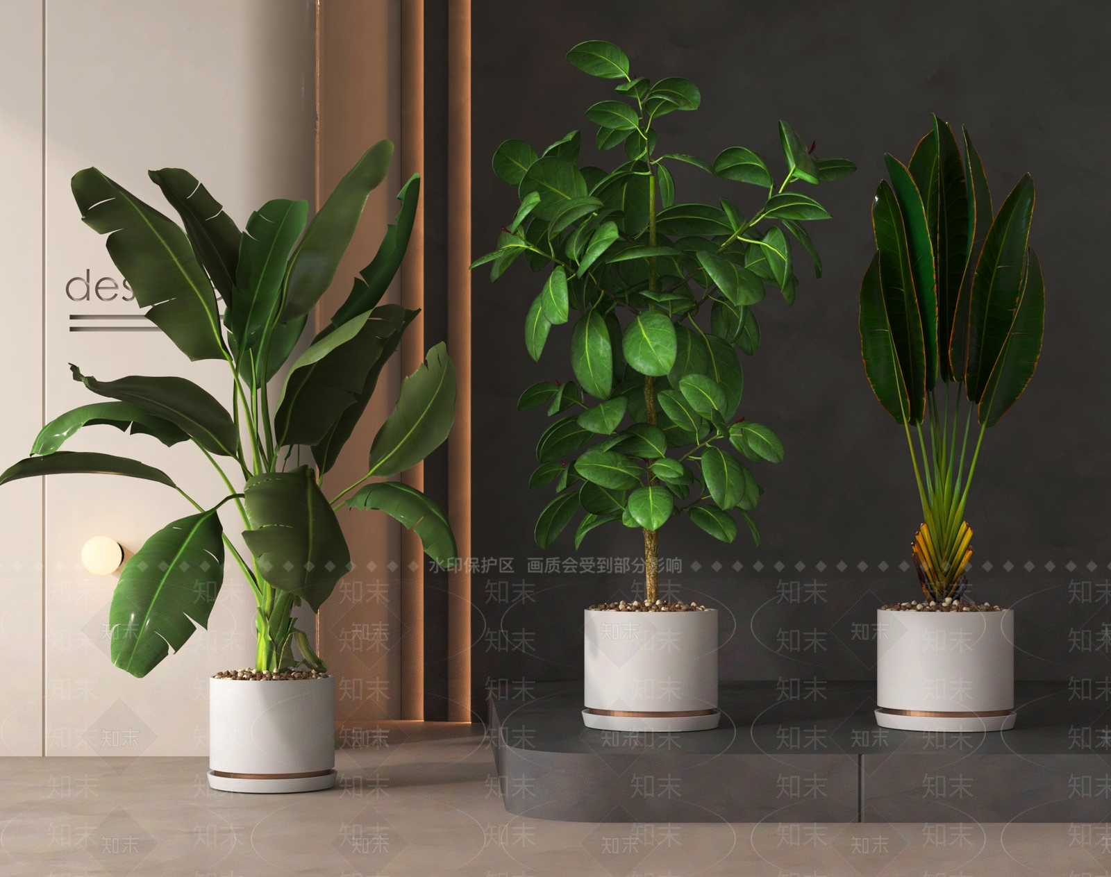 盆栽3D模型下载【ID:1188785042】